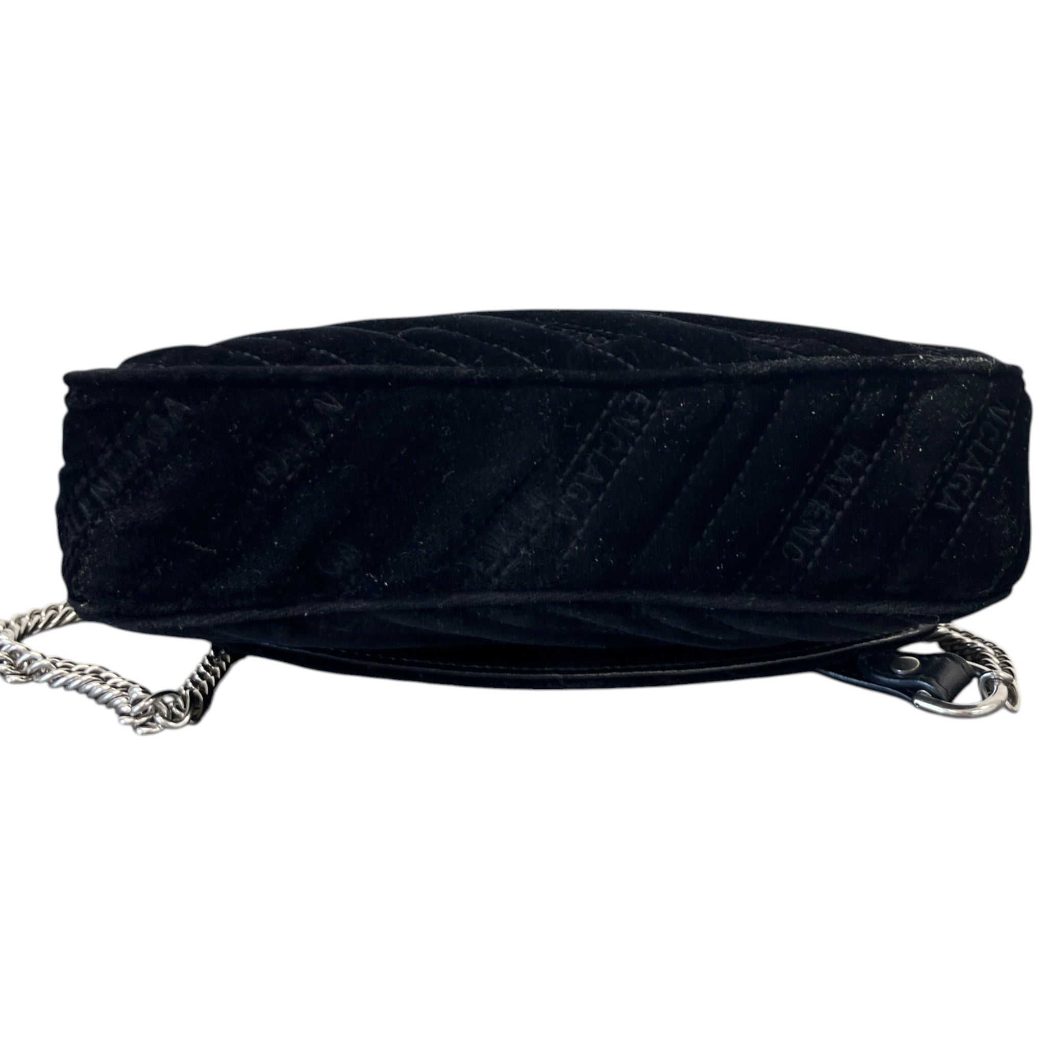 Women's Bb Chain Quilted Bag Black