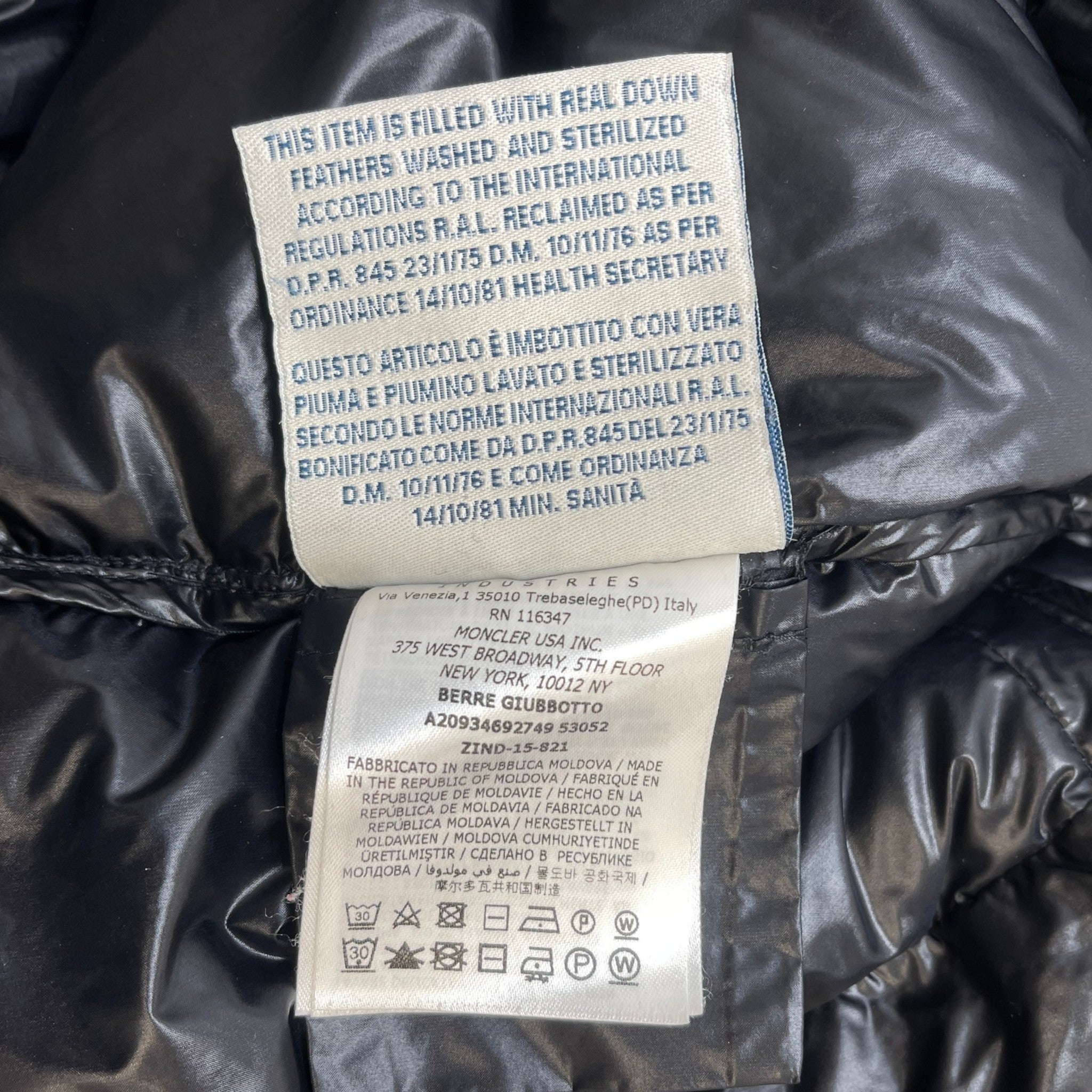 Women's Berre Down Jacket Black Size 0 / UK 8
