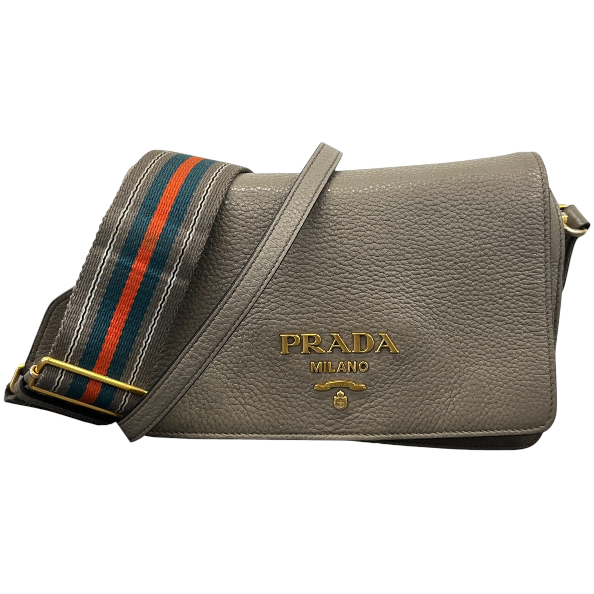 Women's Vitello Daino Handbag Grey