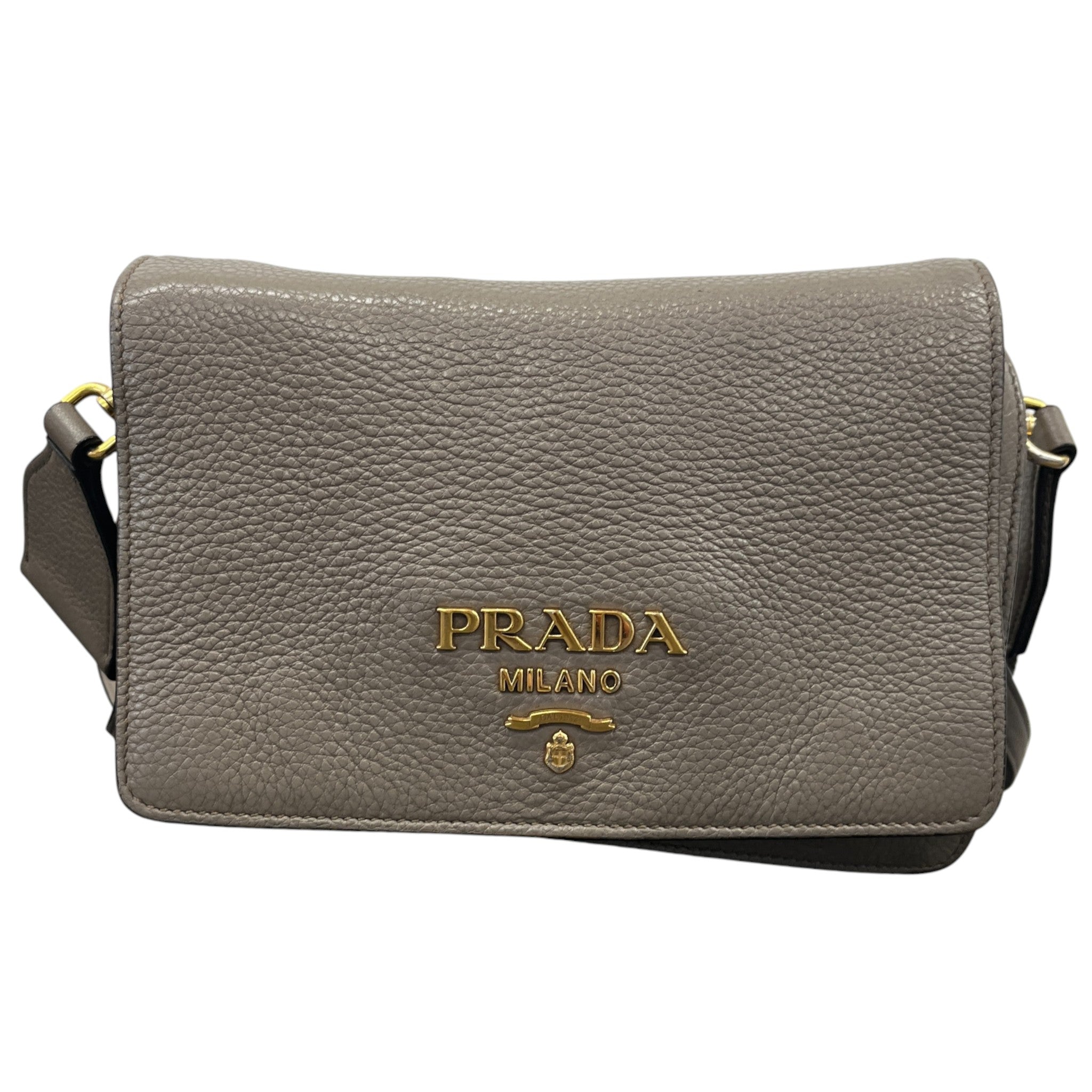 Women's Vitello Daino Handbag Grey