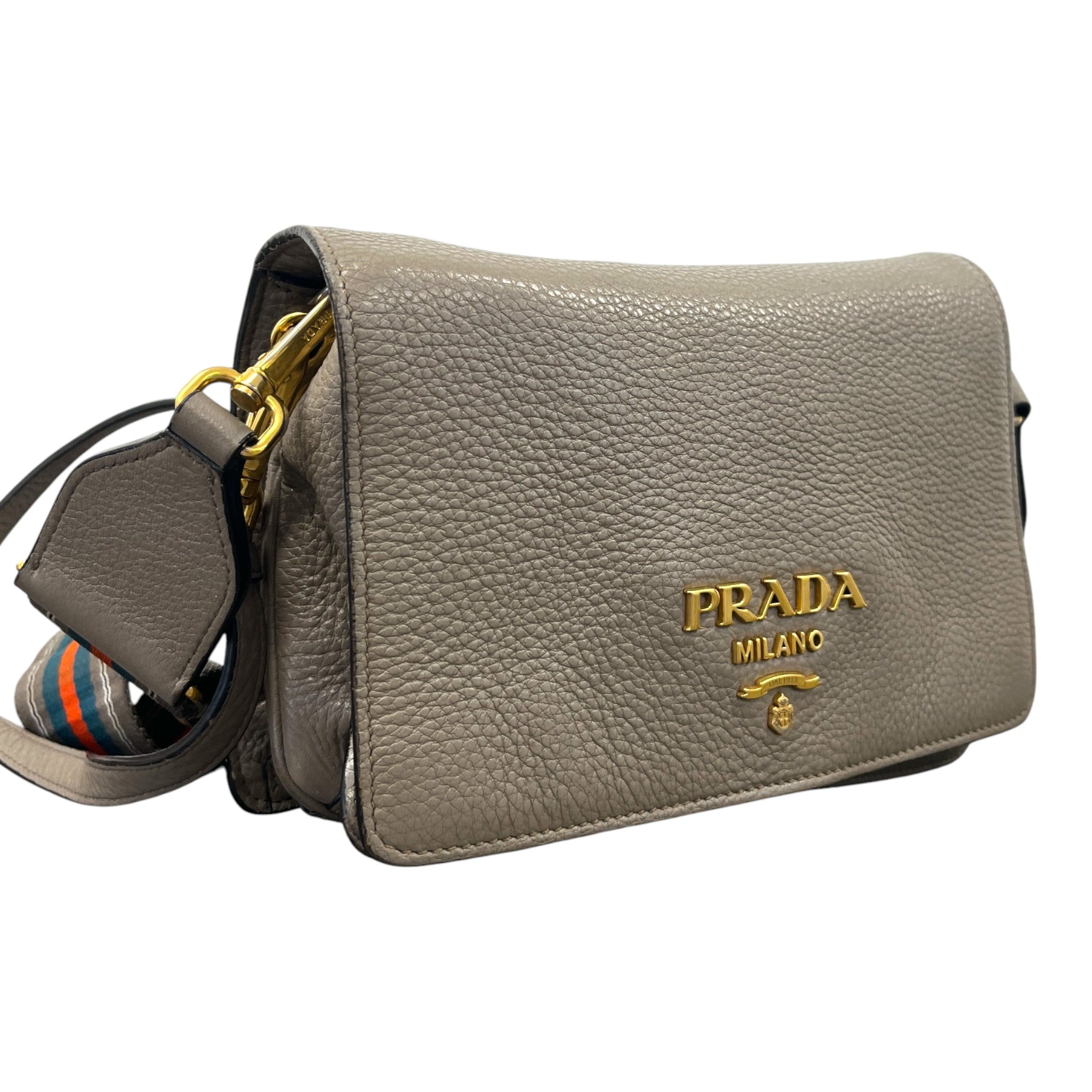 Women's Vitello Daino Handbag Grey