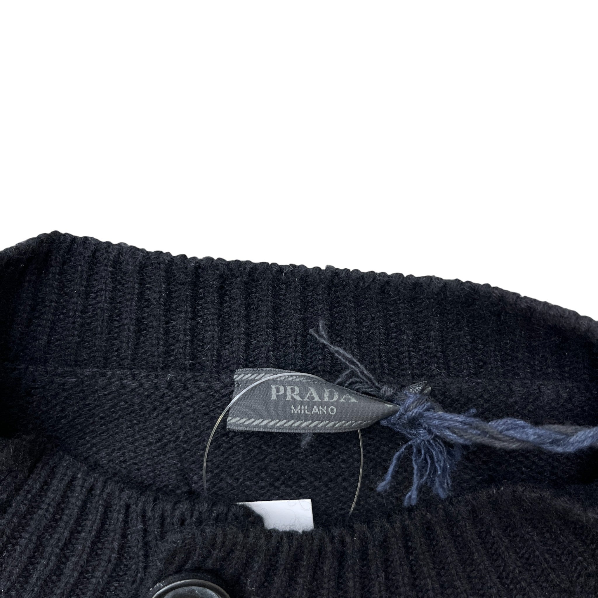 Men's Cashmere Knit Cardigan Black Size IT 50 / UK L