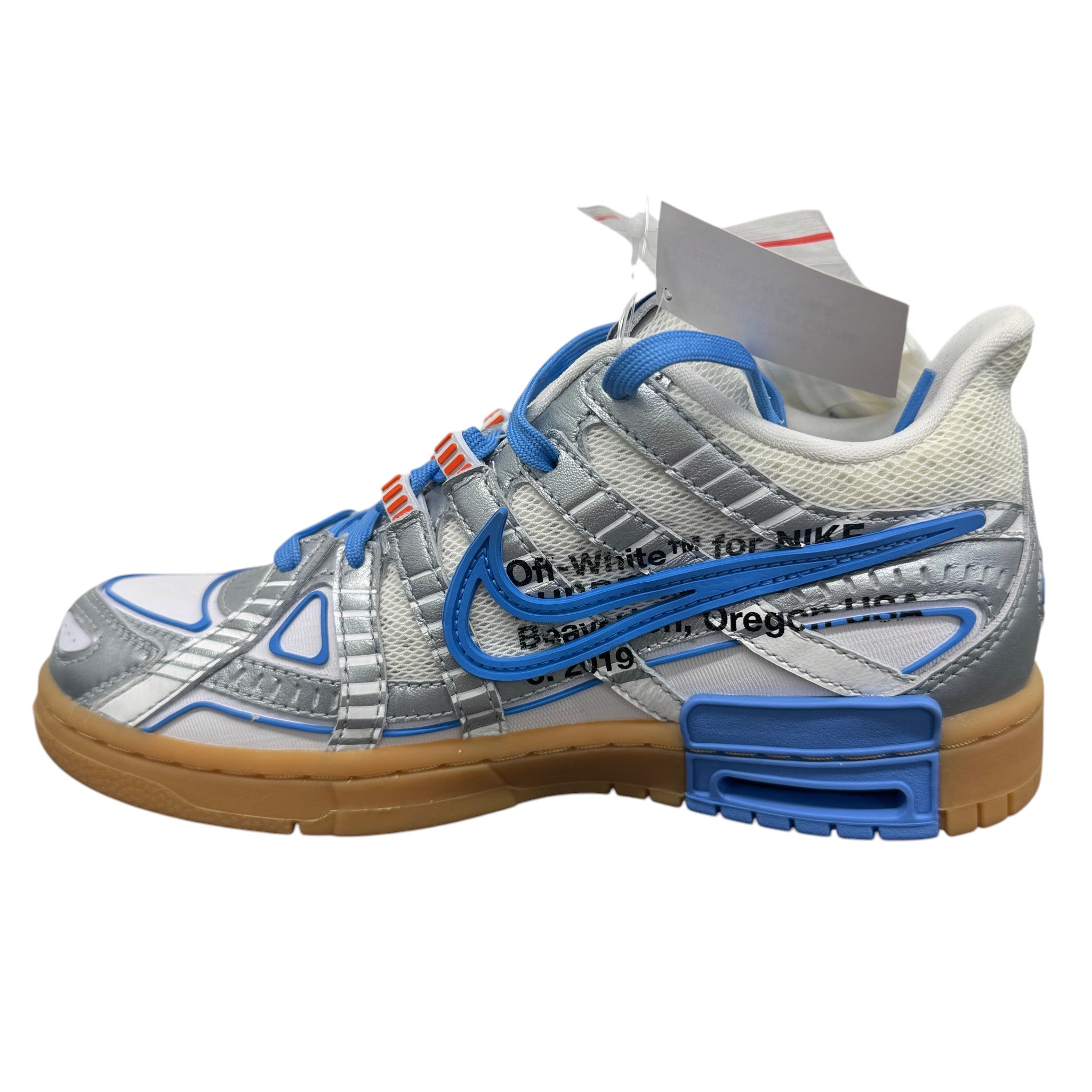 Women's X Nike Rubber Dunk Unc Low Trainers Silver Size EU 38 / UK 5