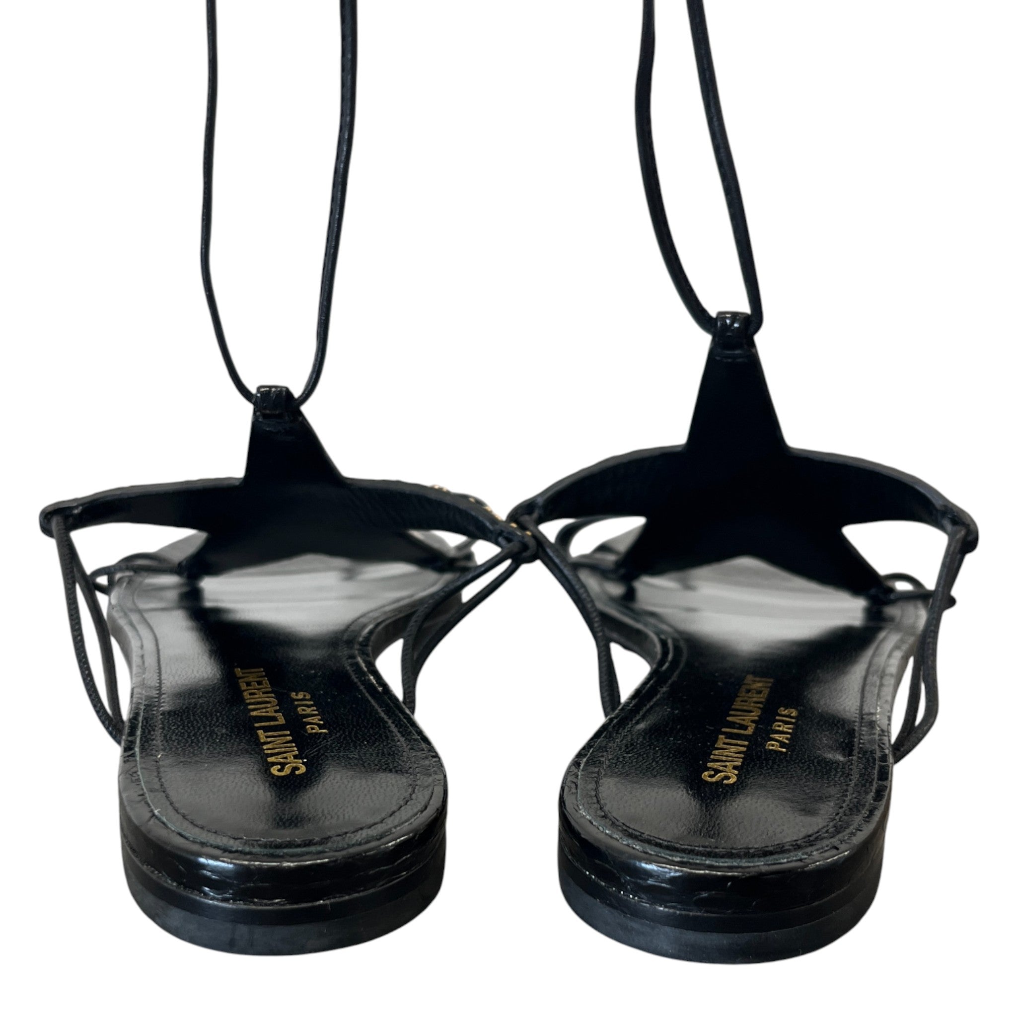 Women's Star Embellished Sandals Black Size EU 37 / UK 4