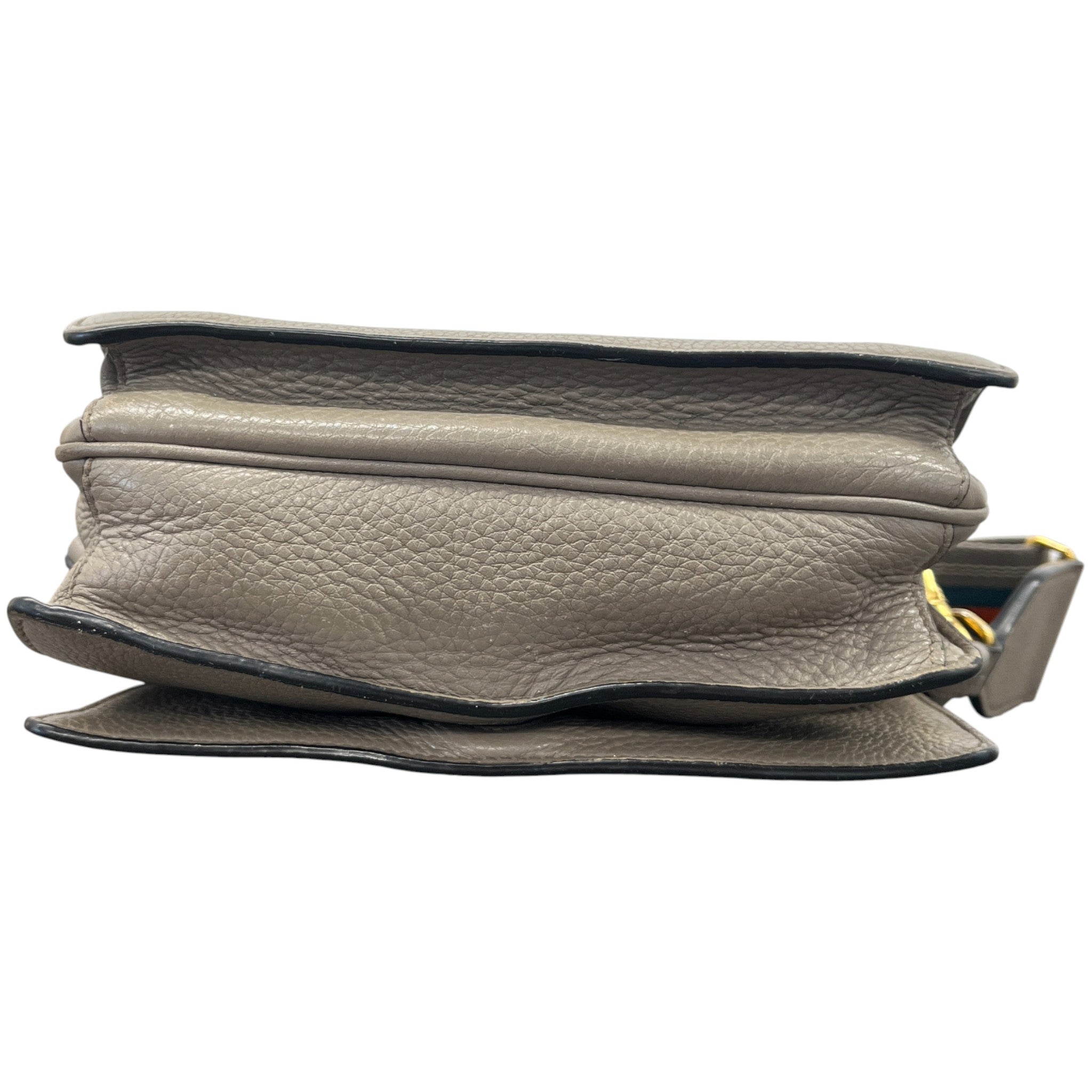 Women's Vitello Daino Handbag Grey