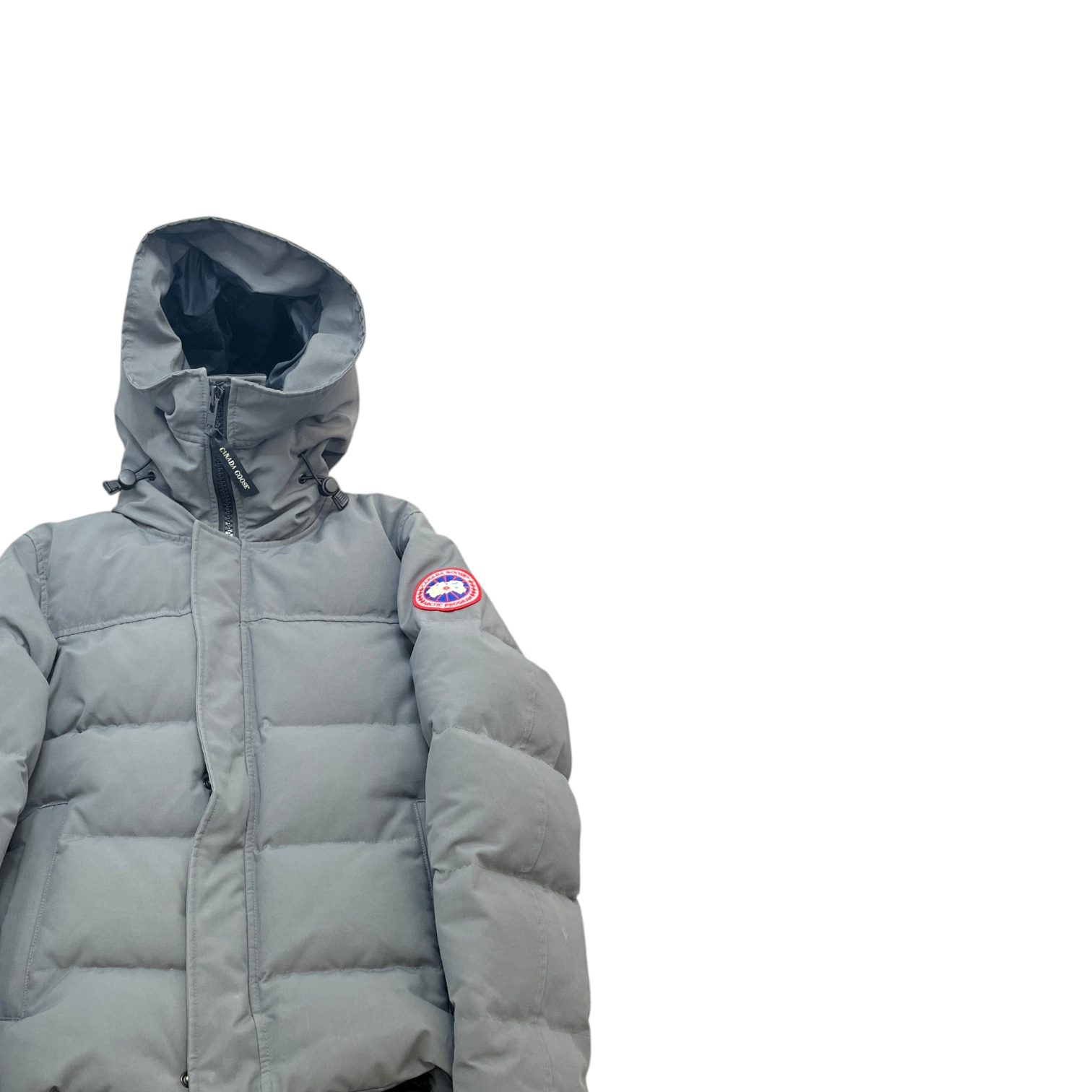 Men's Macmillan Parka Down Jacket Grey Size S
