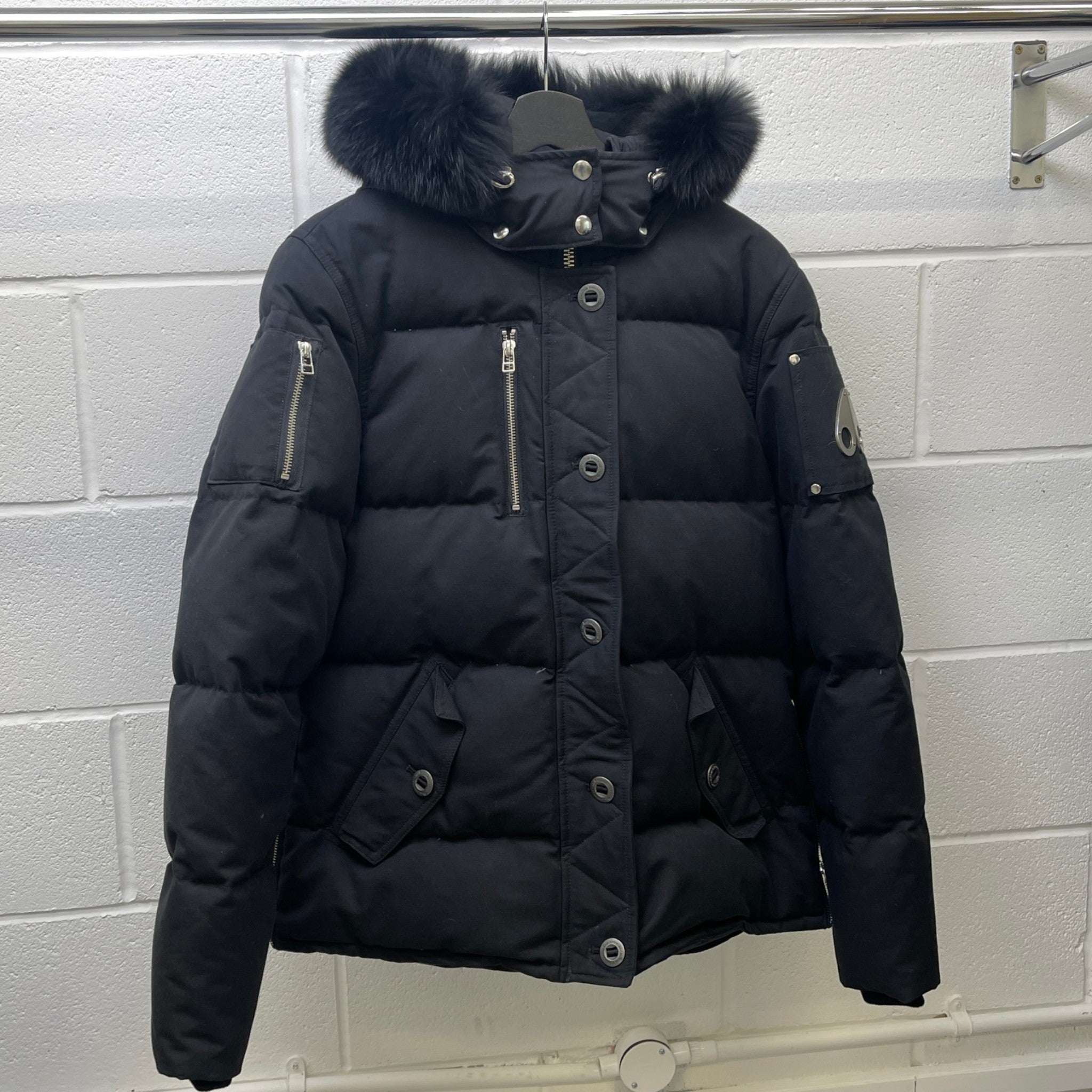 Women's 3Q Down Jacket Black Size XL
