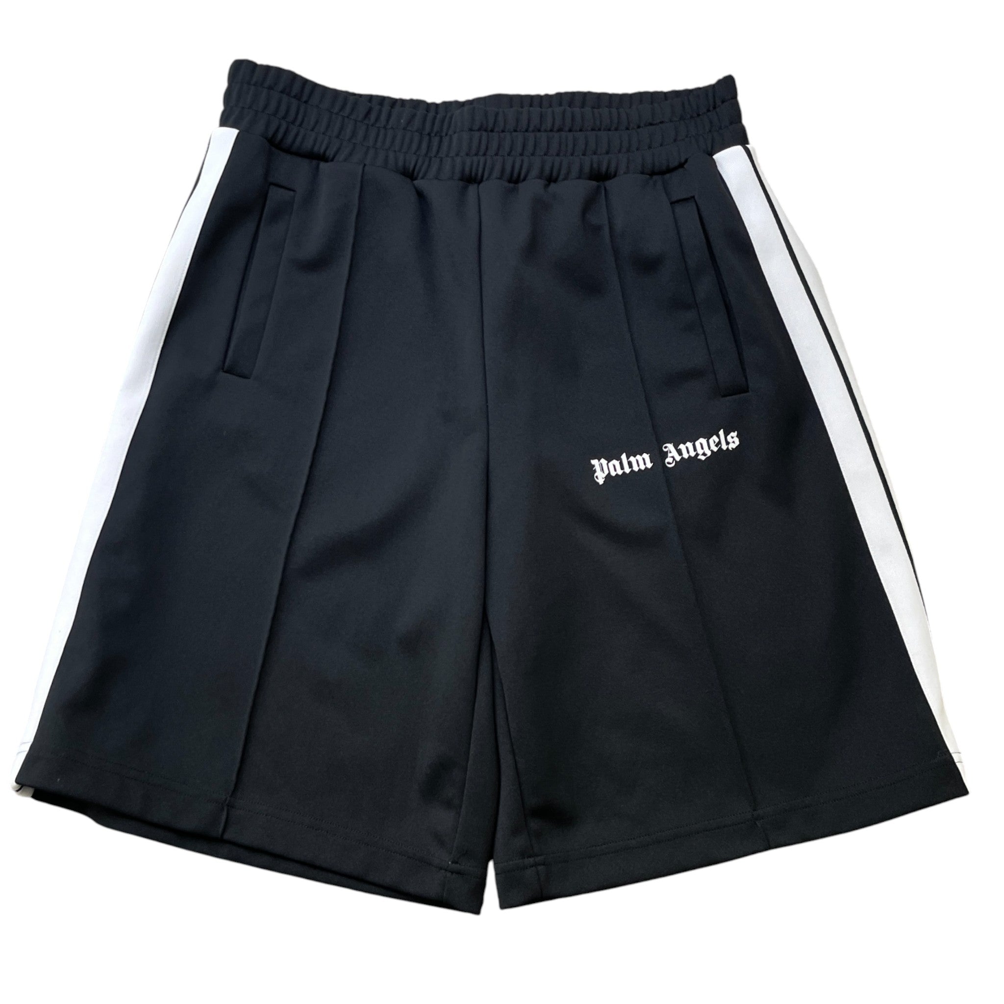 Men's Logo Print Shorts Black Size L