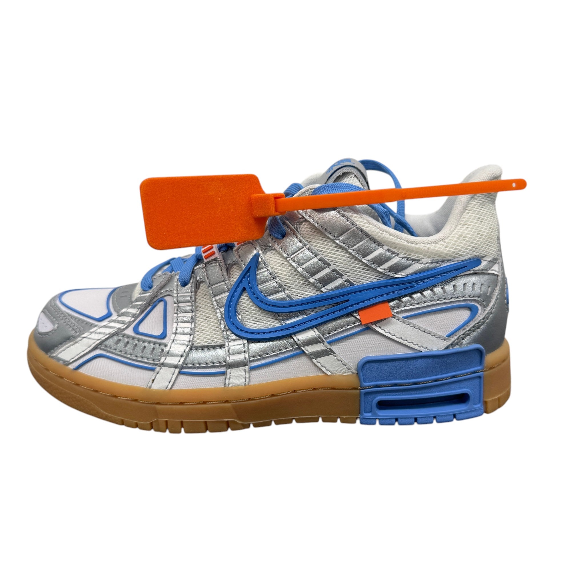 Women's X Nike Rubber Dunk Unc Low Trainers Silver Size EU 38 / UK 5