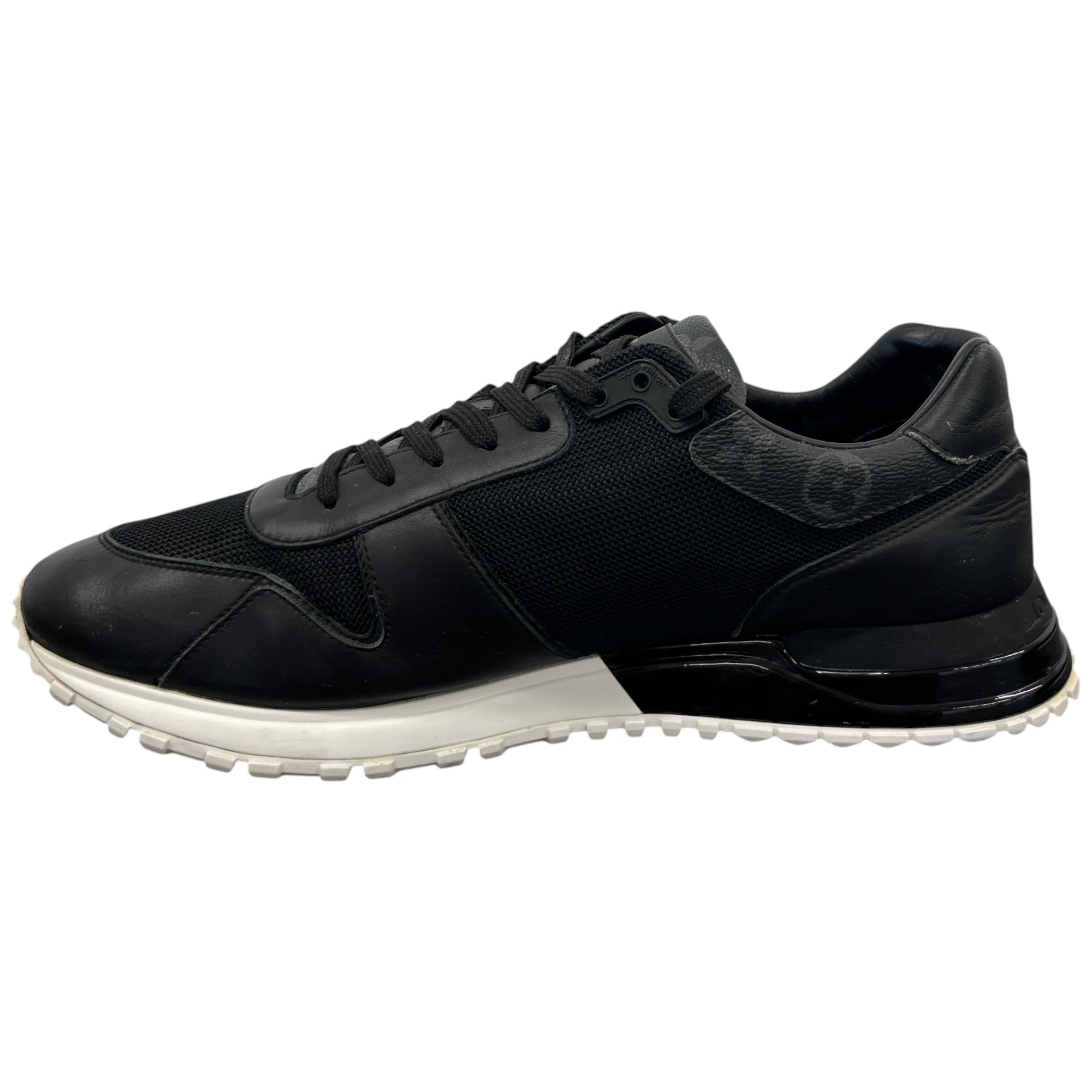 Men's Run Away Monogram Low Trainers Black Size EU 43.5 / UK 9.5