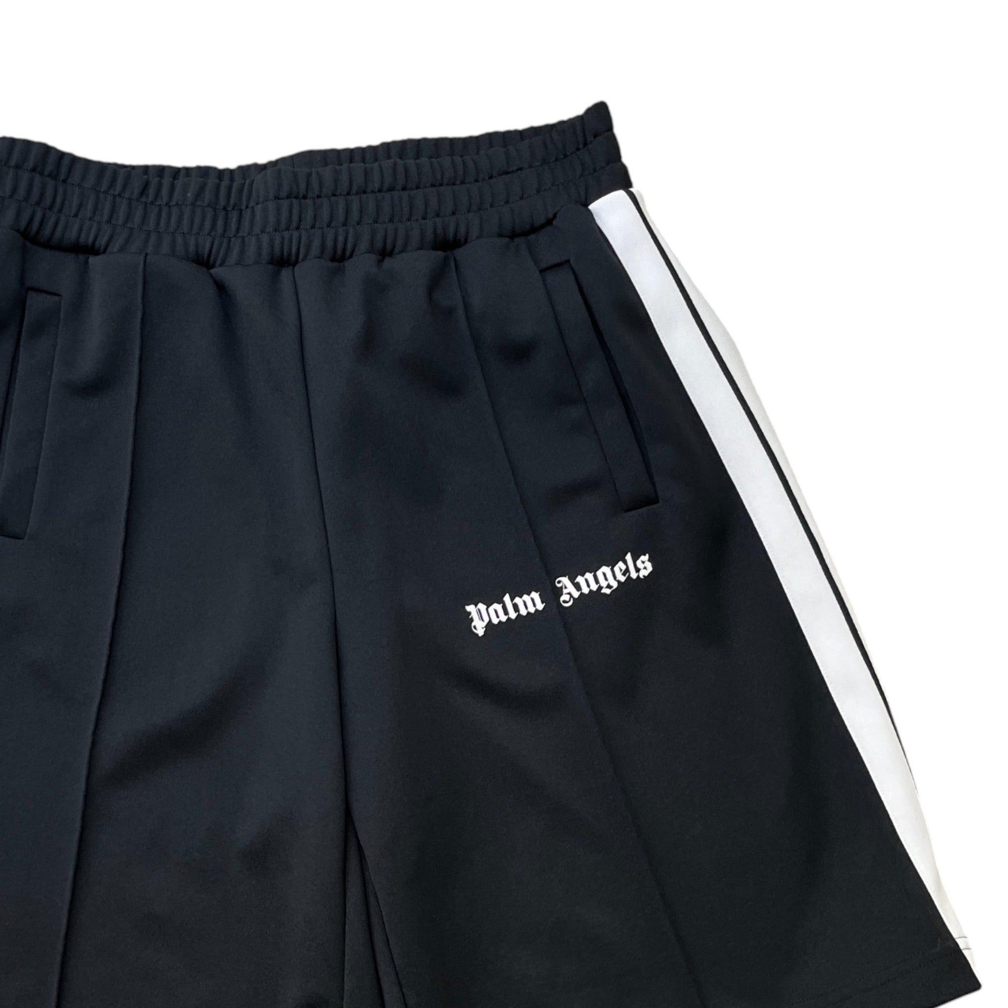 Men's Logo Print Shorts Black Size L