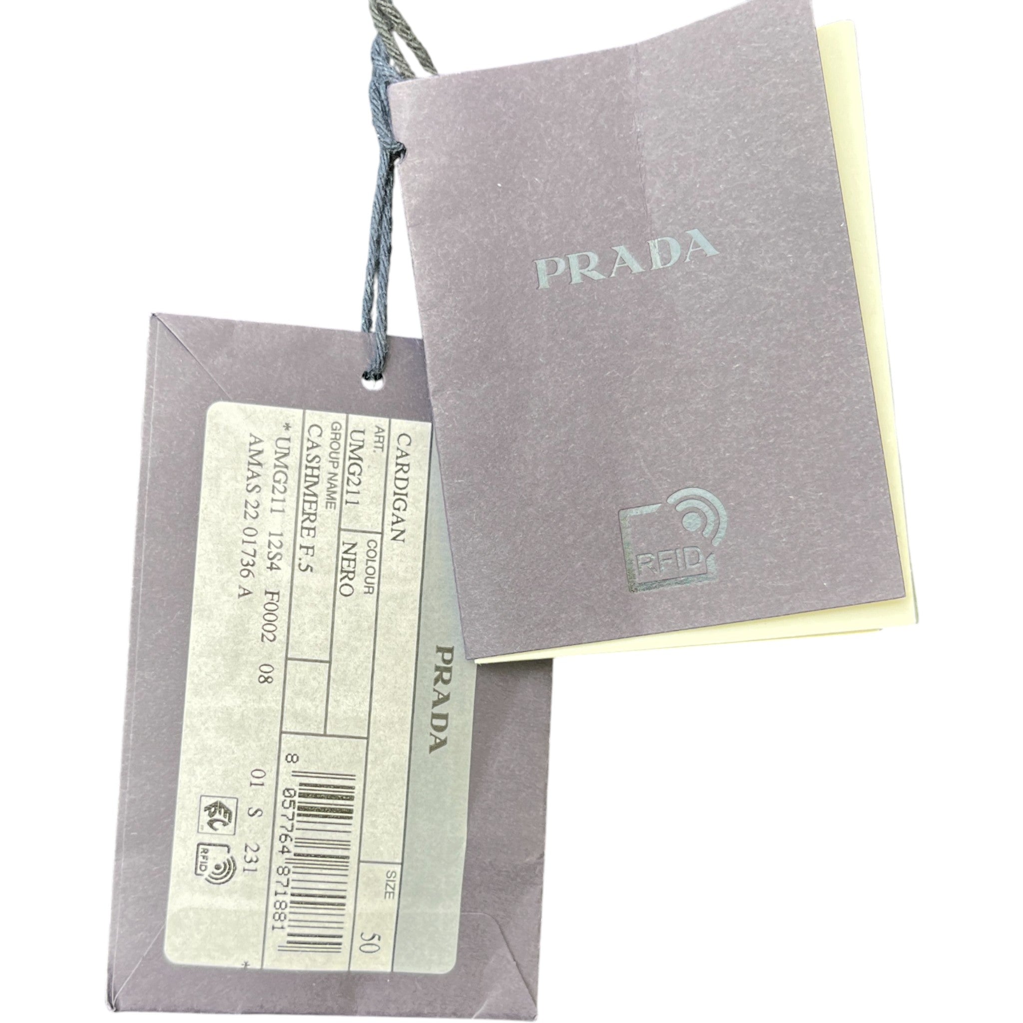 Men's Cashmere Knit Cardigan Black Size IT 50 / UK L