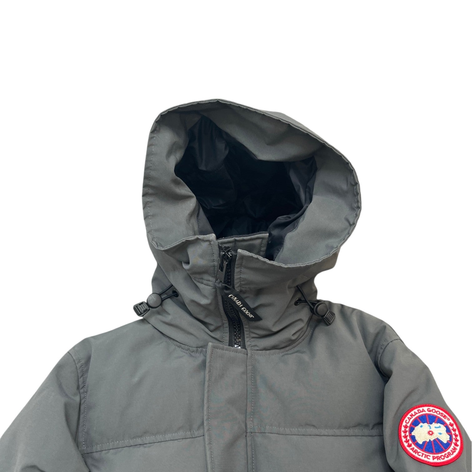 Men's Macmillan Parka Down Jacket Grey Size S