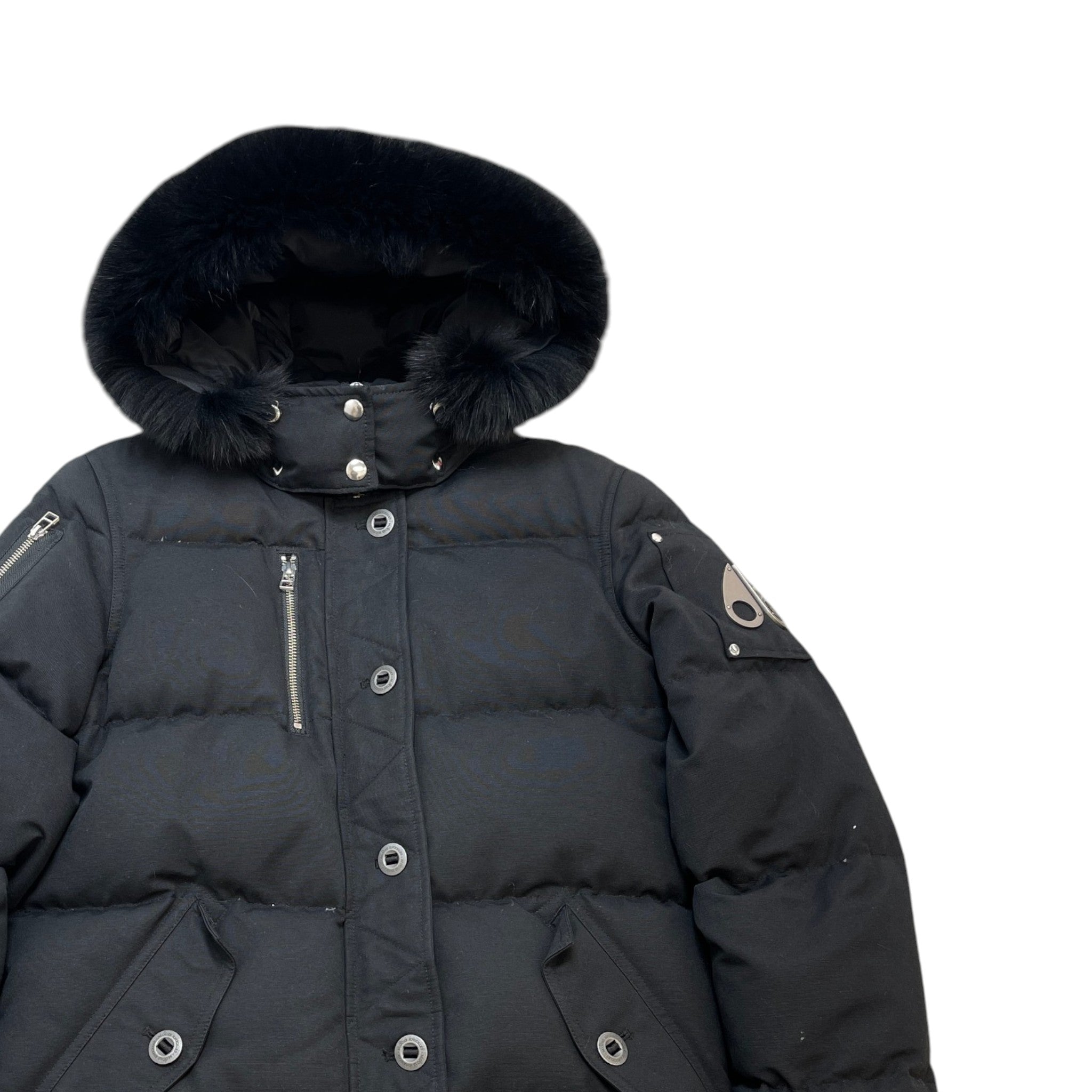 Women's 3Q Down Jacket Black Size XL