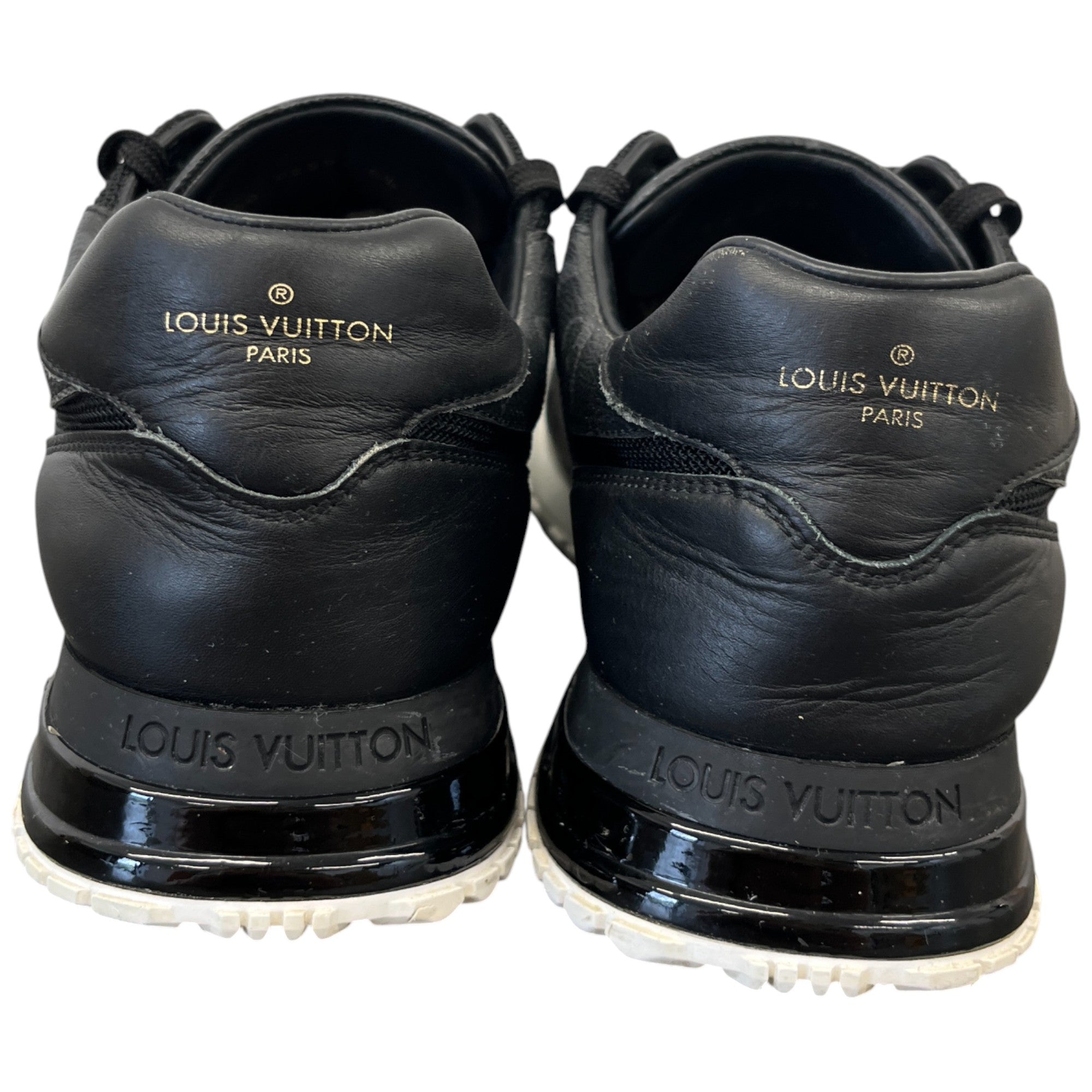 Men's Run Away Monogram Low Trainers Black Size EU 43.5 / UK 9.5