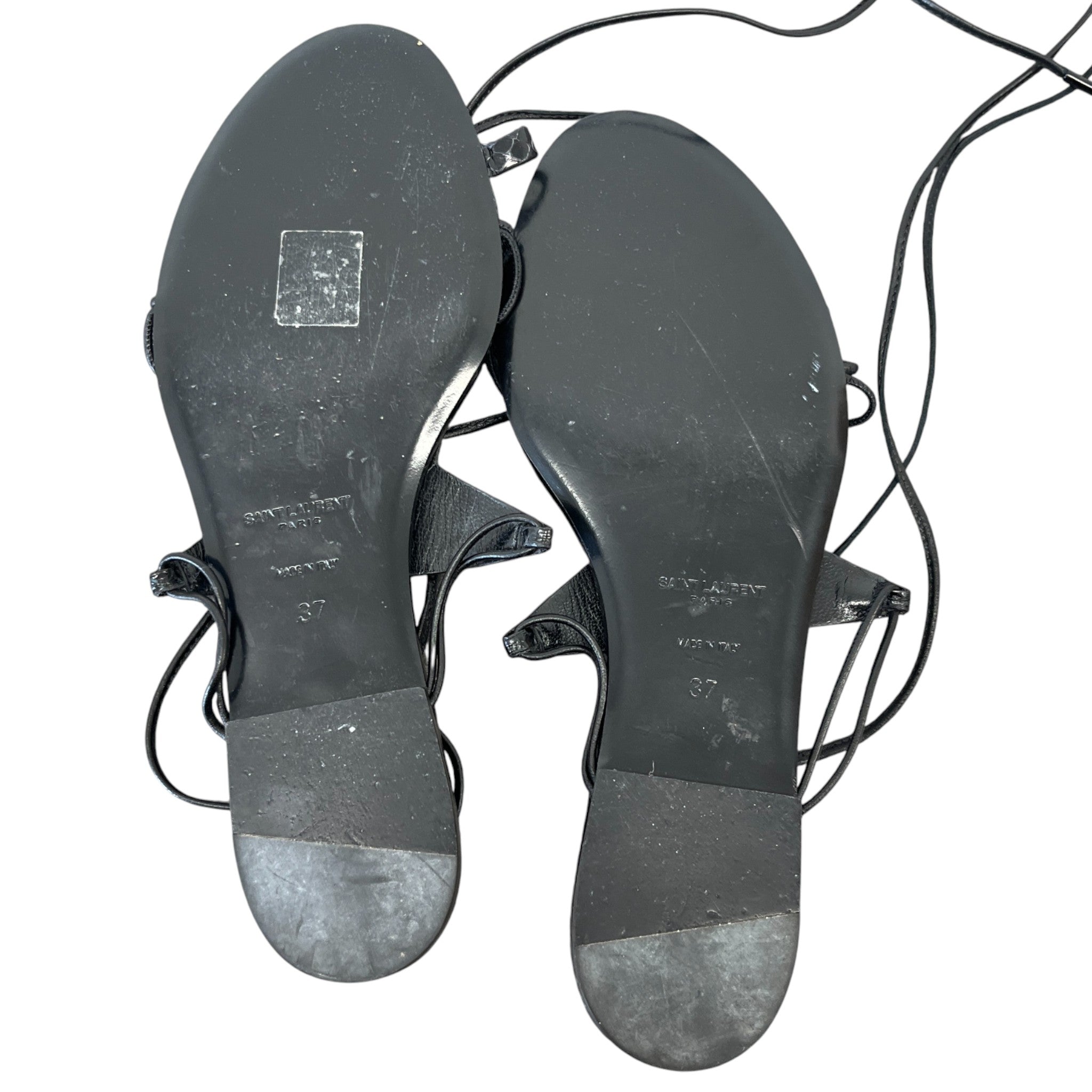 Women's Star Embellished Sandals Black Size EU 37 / UK 4