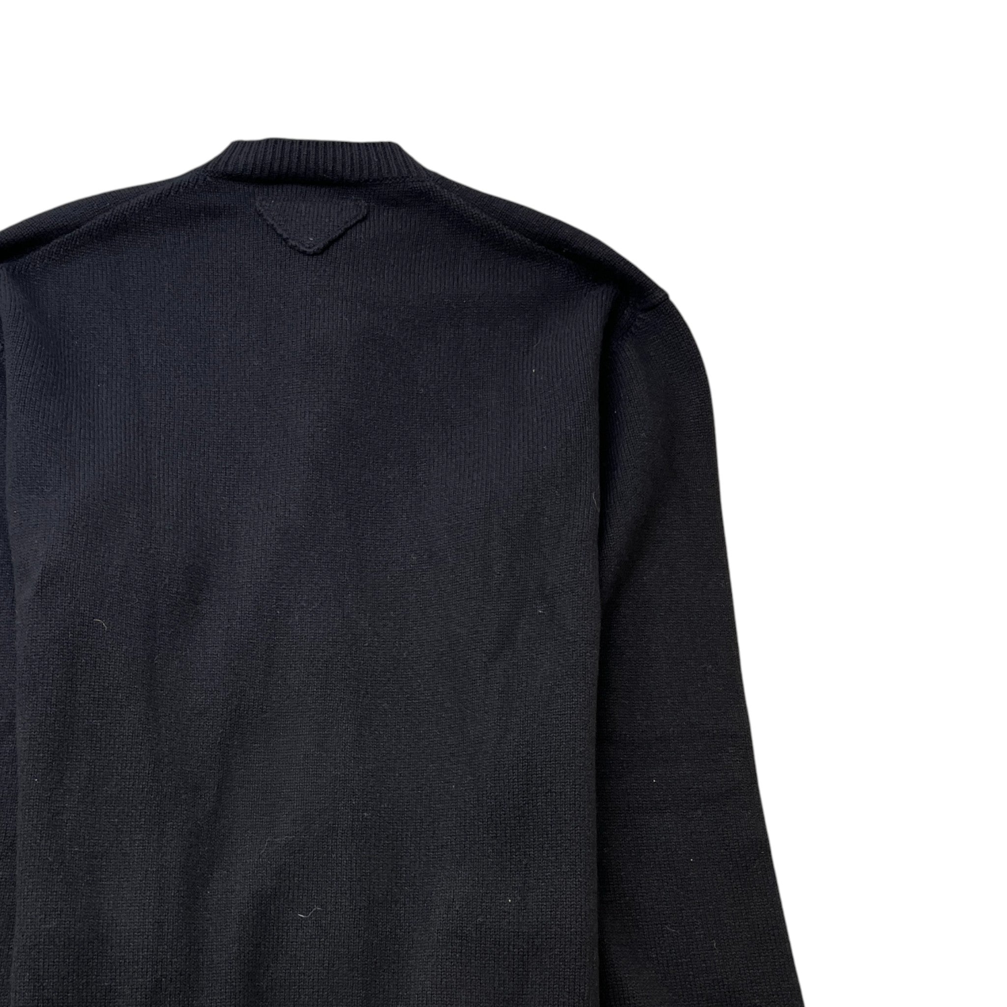 Men's Cashmere Knit Cardigan Black Size IT 50 / UK L