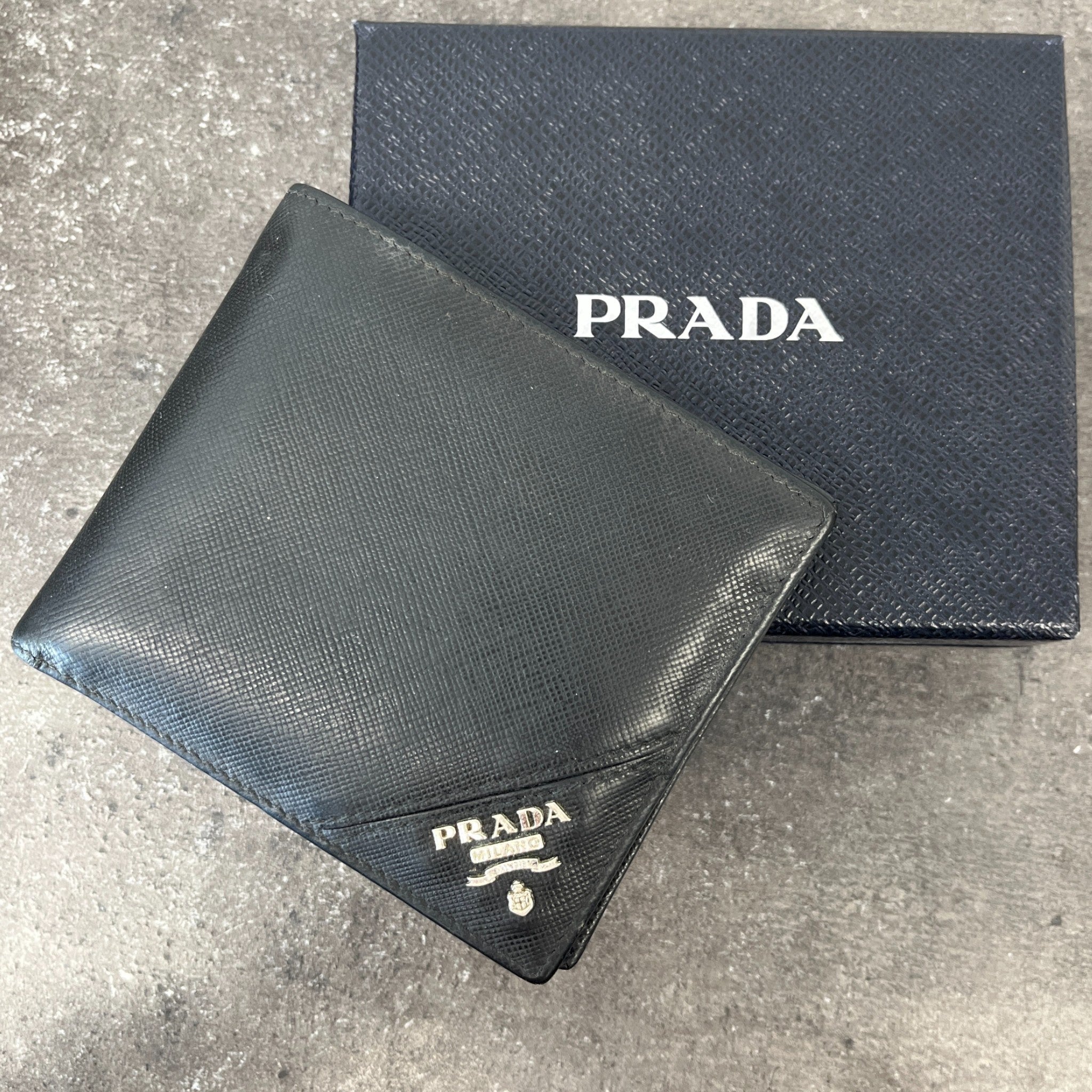 Men's Saffiano Wallet Black