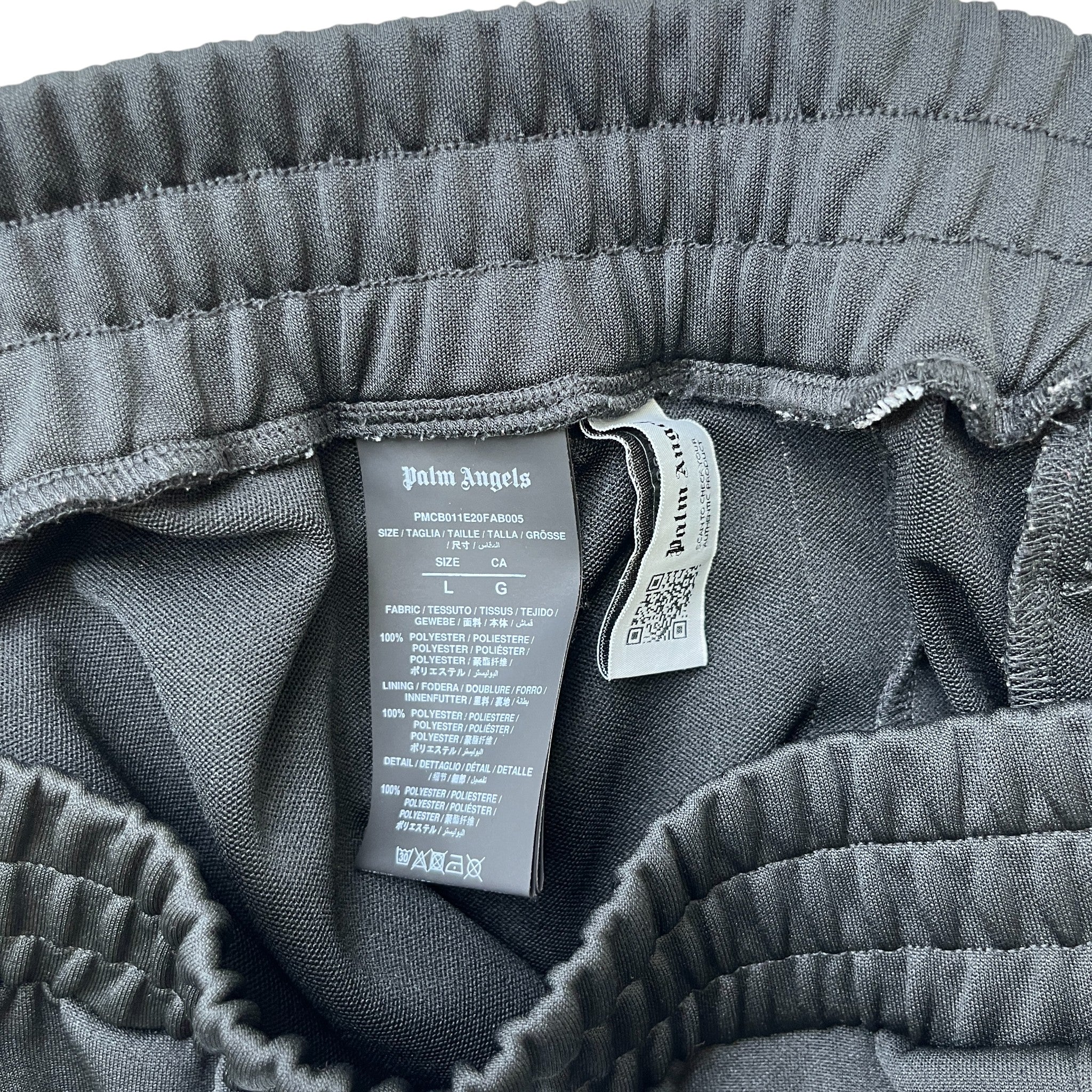 Men's Logo Print Shorts Black Size L