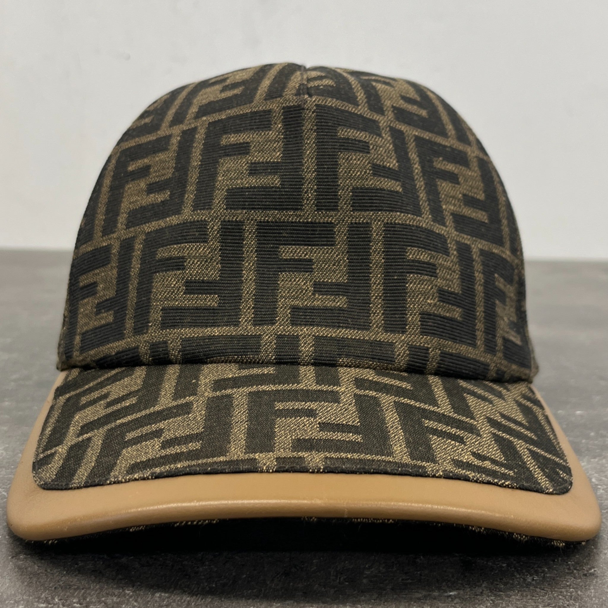 Men's Ff Zucca Cap Brown