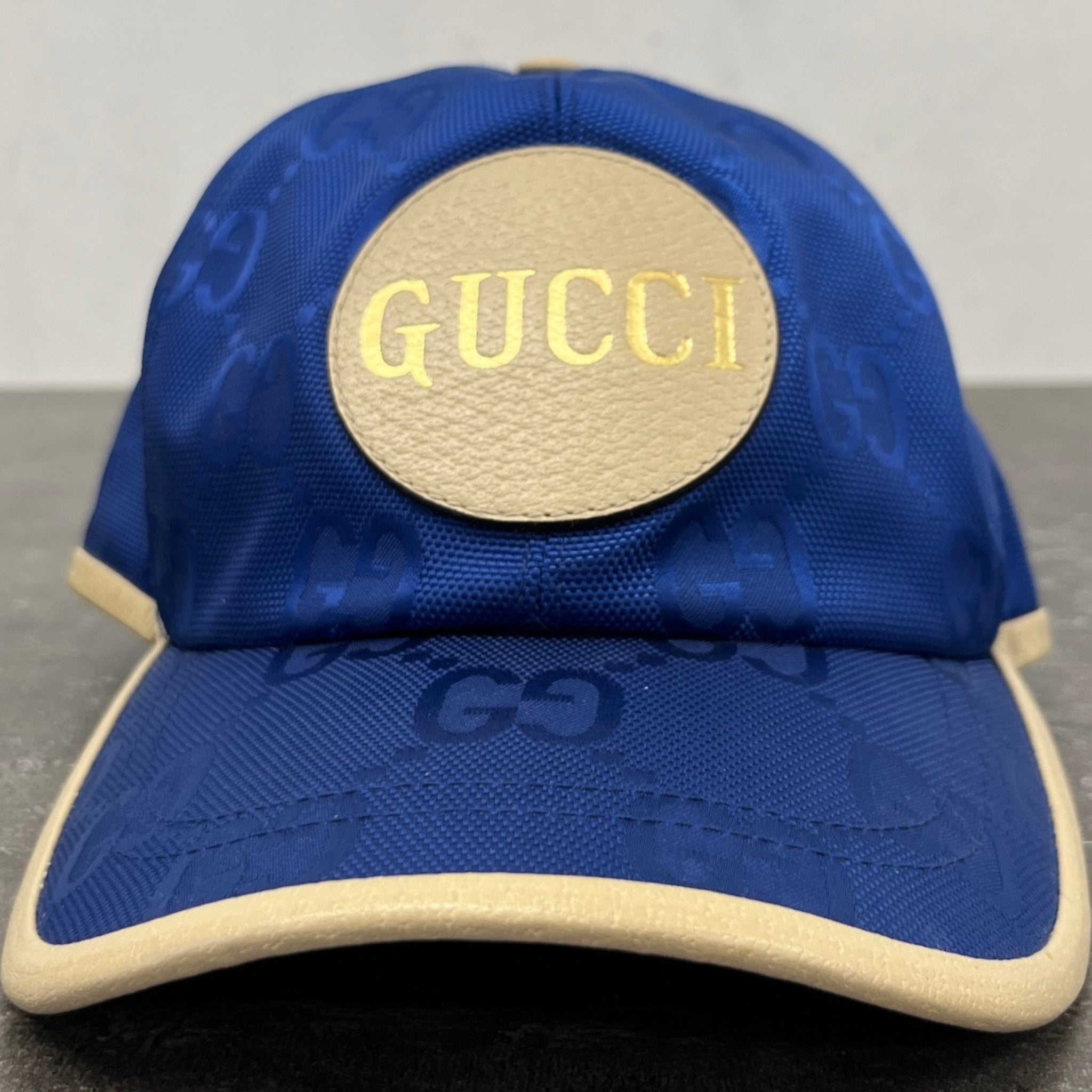 Men's Gg Supreme Baseball Cap Blue
