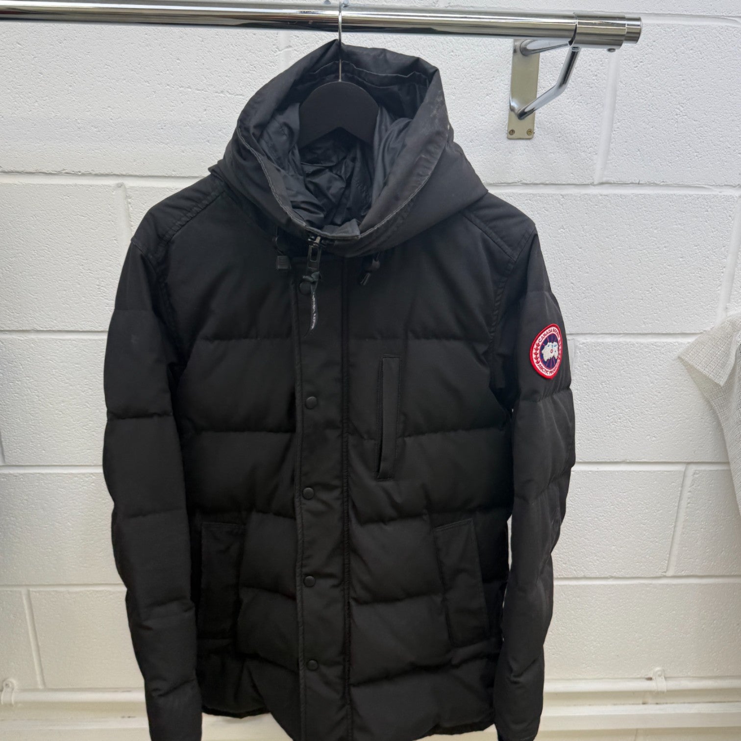 Men's Carson Parka Down Jacket Black Size M