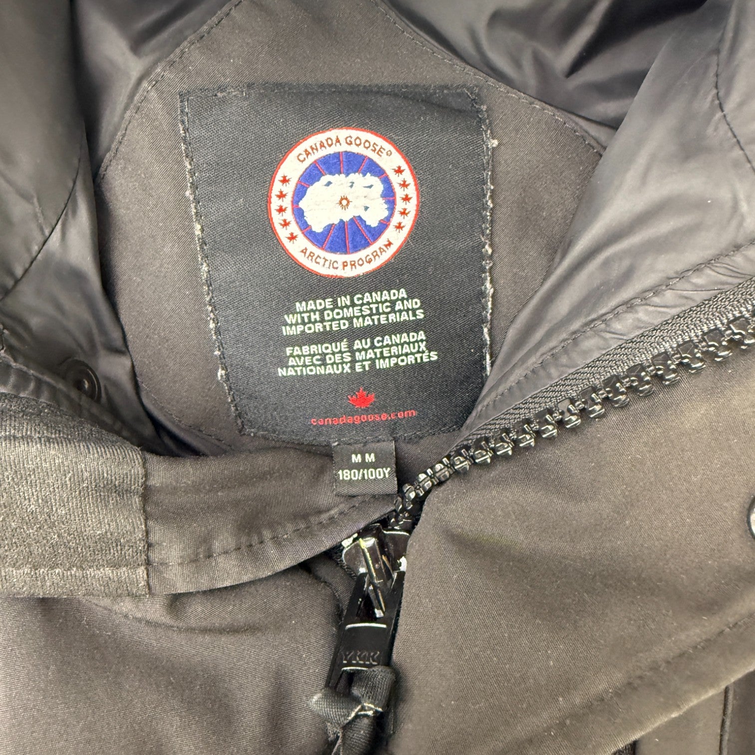 Men's Carson Parka Down Jacket Black Size M