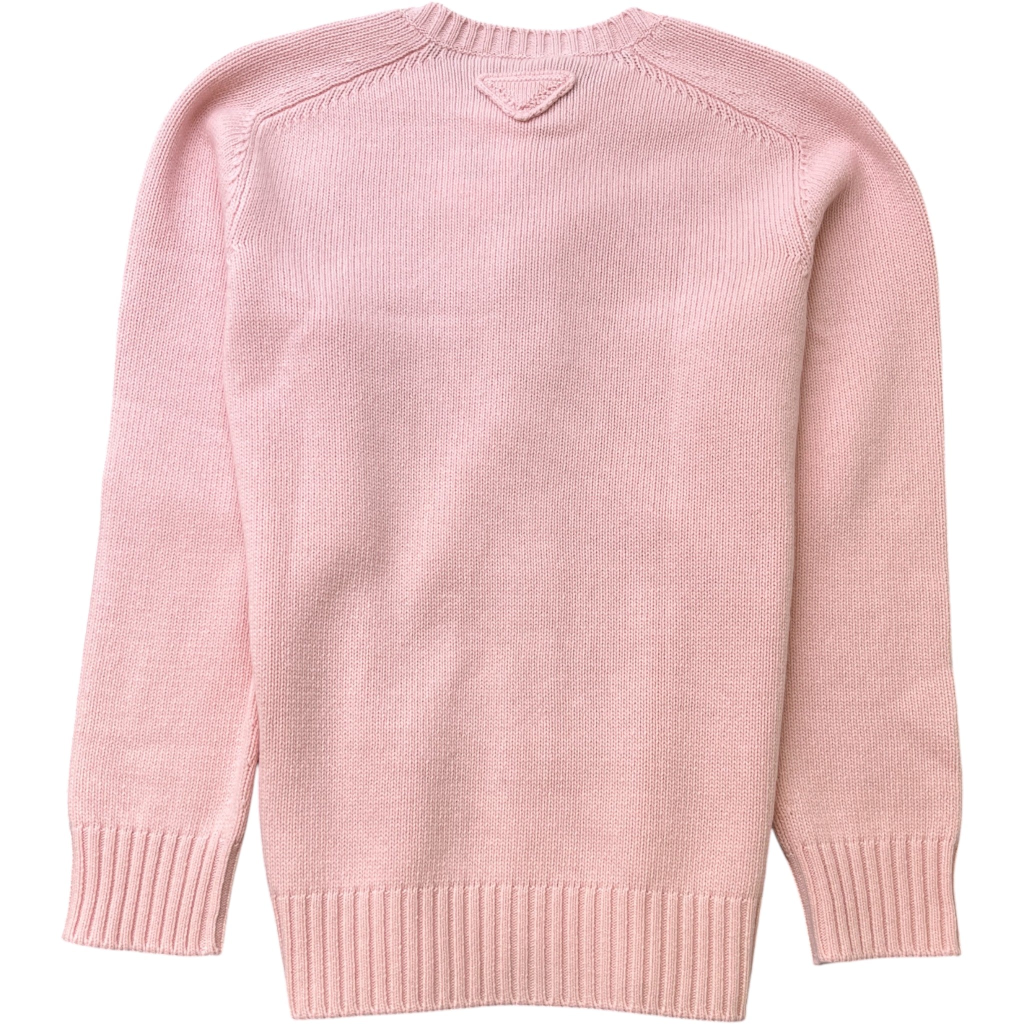 Men's Knit Triangle Logo Cardigan Pink Size IT 50 / UK L