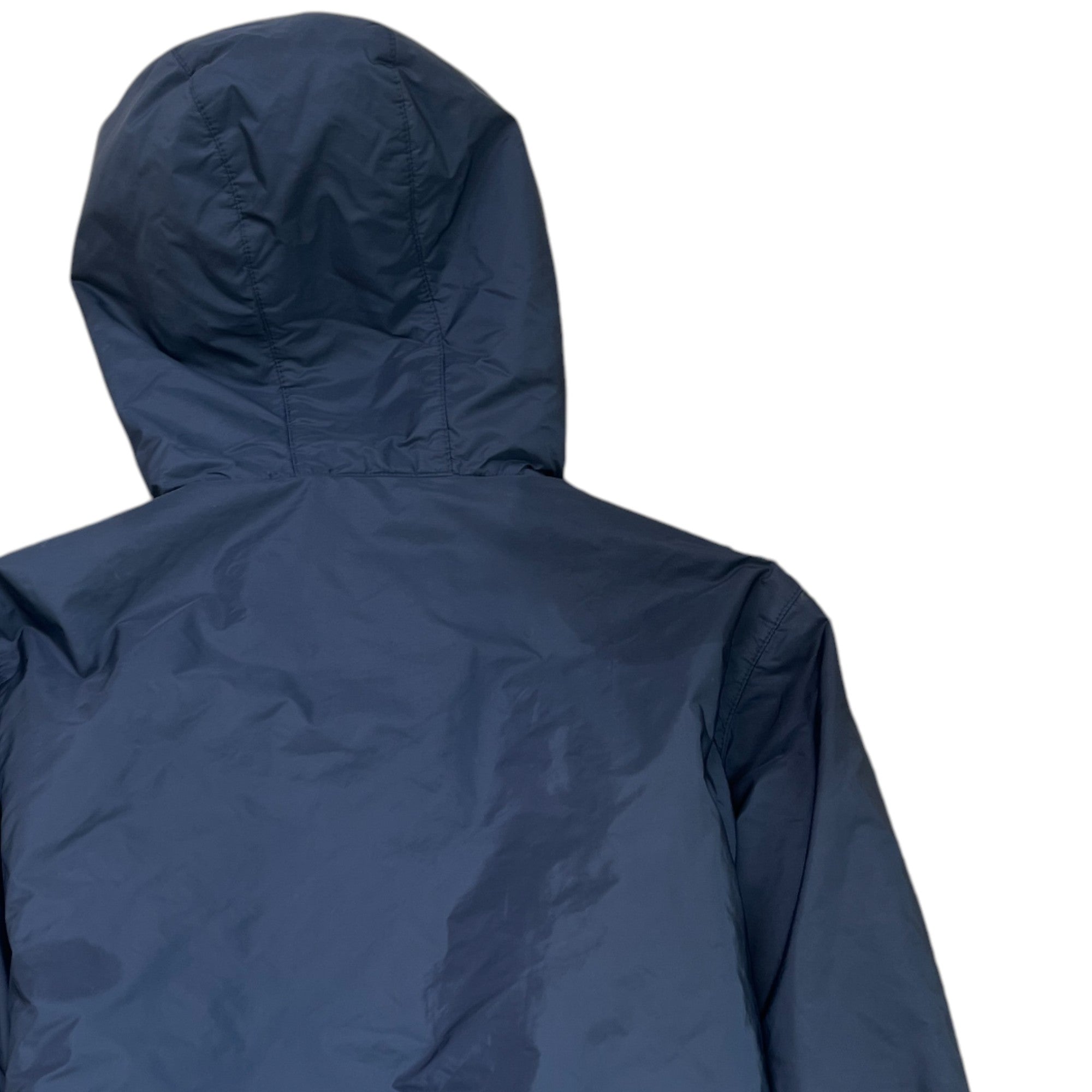 Men's Plaque Logo Jacket Navy Size M