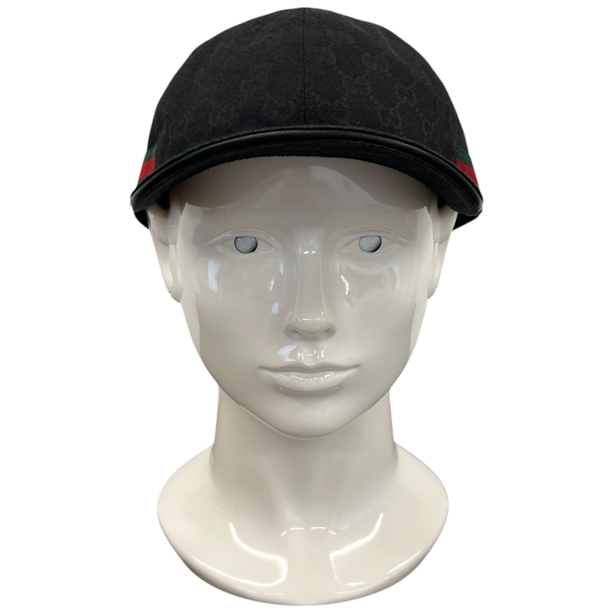 Men's Gg Supreme Web Cap Black