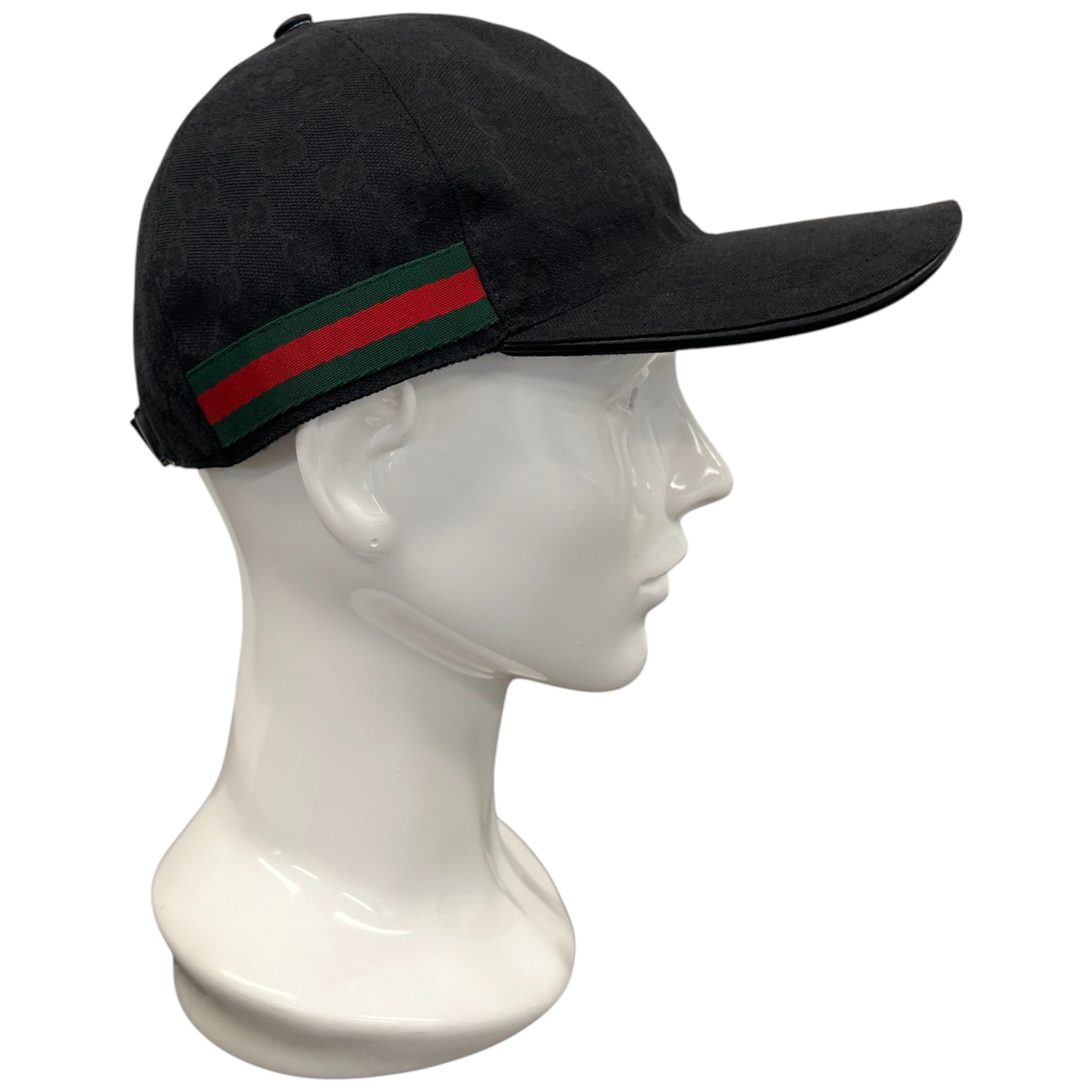 Men's Gg Supreme Web Cap Black