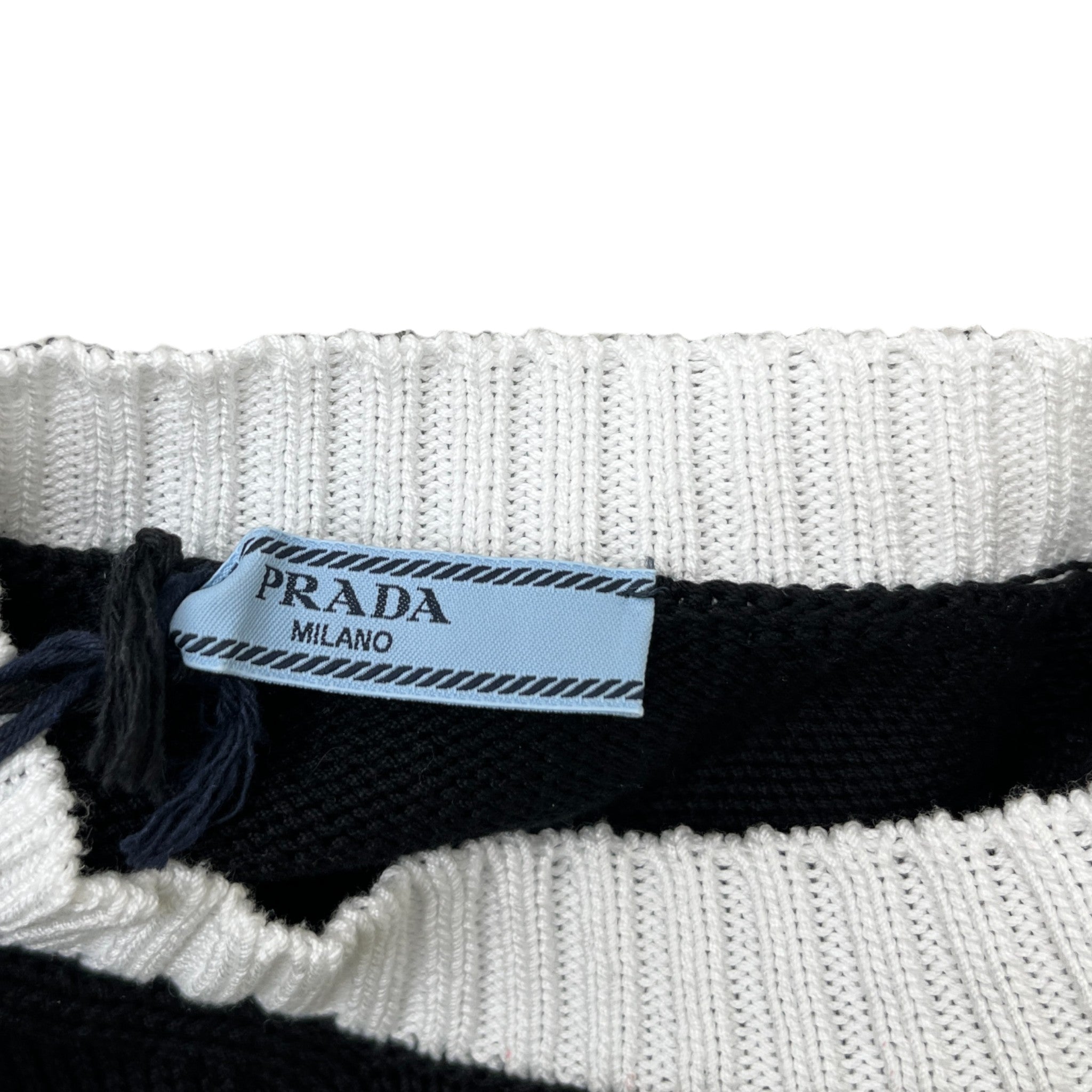 Women's Cotton Crew-Neck Logo Top Black Size XS