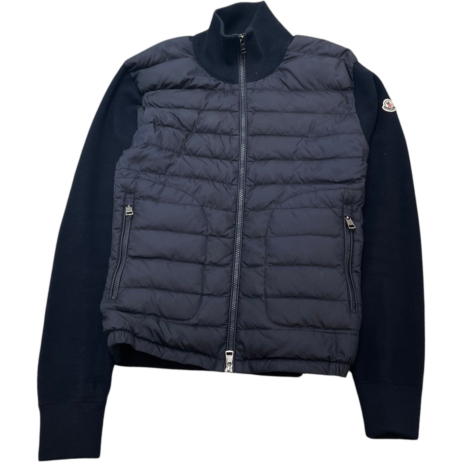 Men's Maglione Tricot Jacket Navy Size M