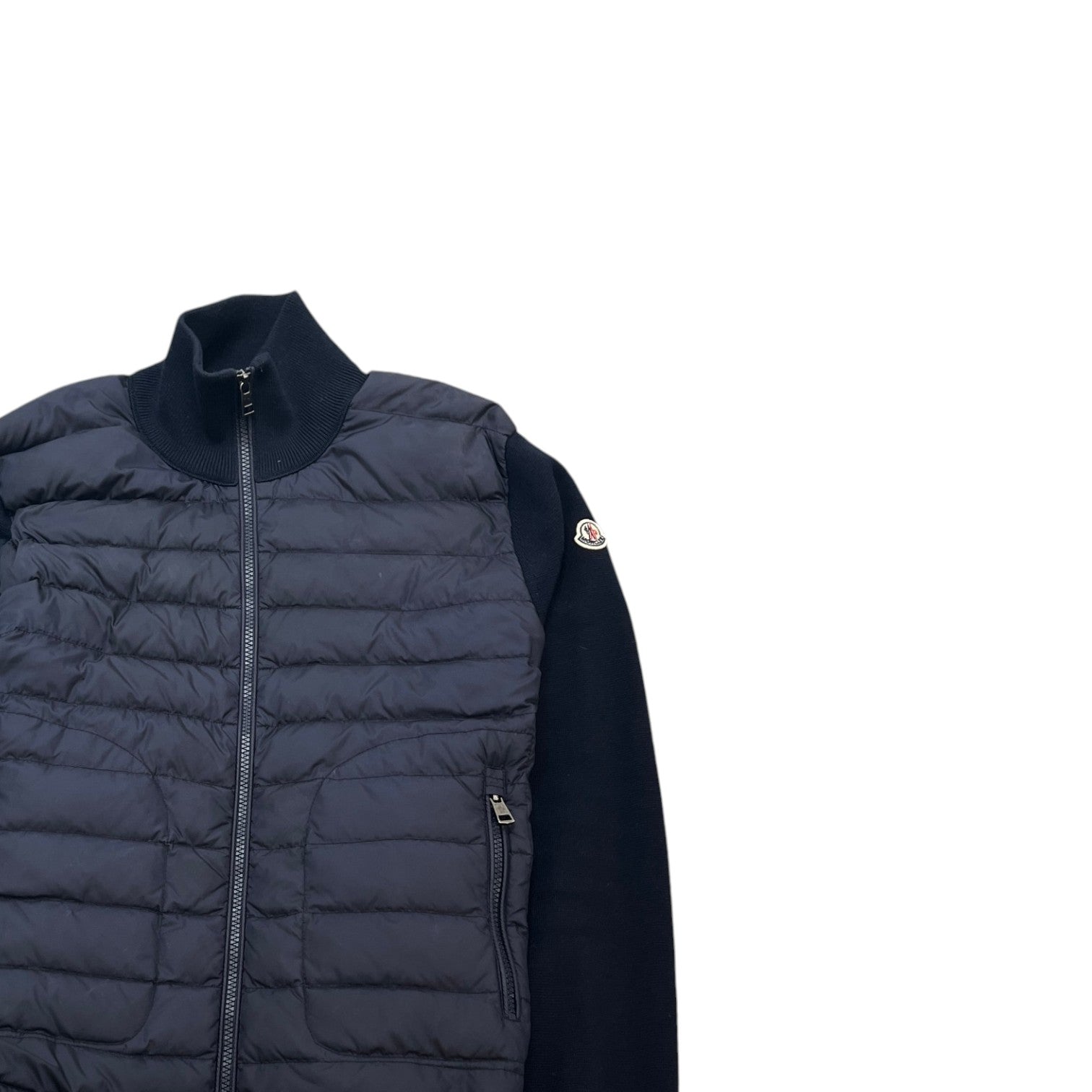 Men's Maglione Tricot Jacket Navy Size M