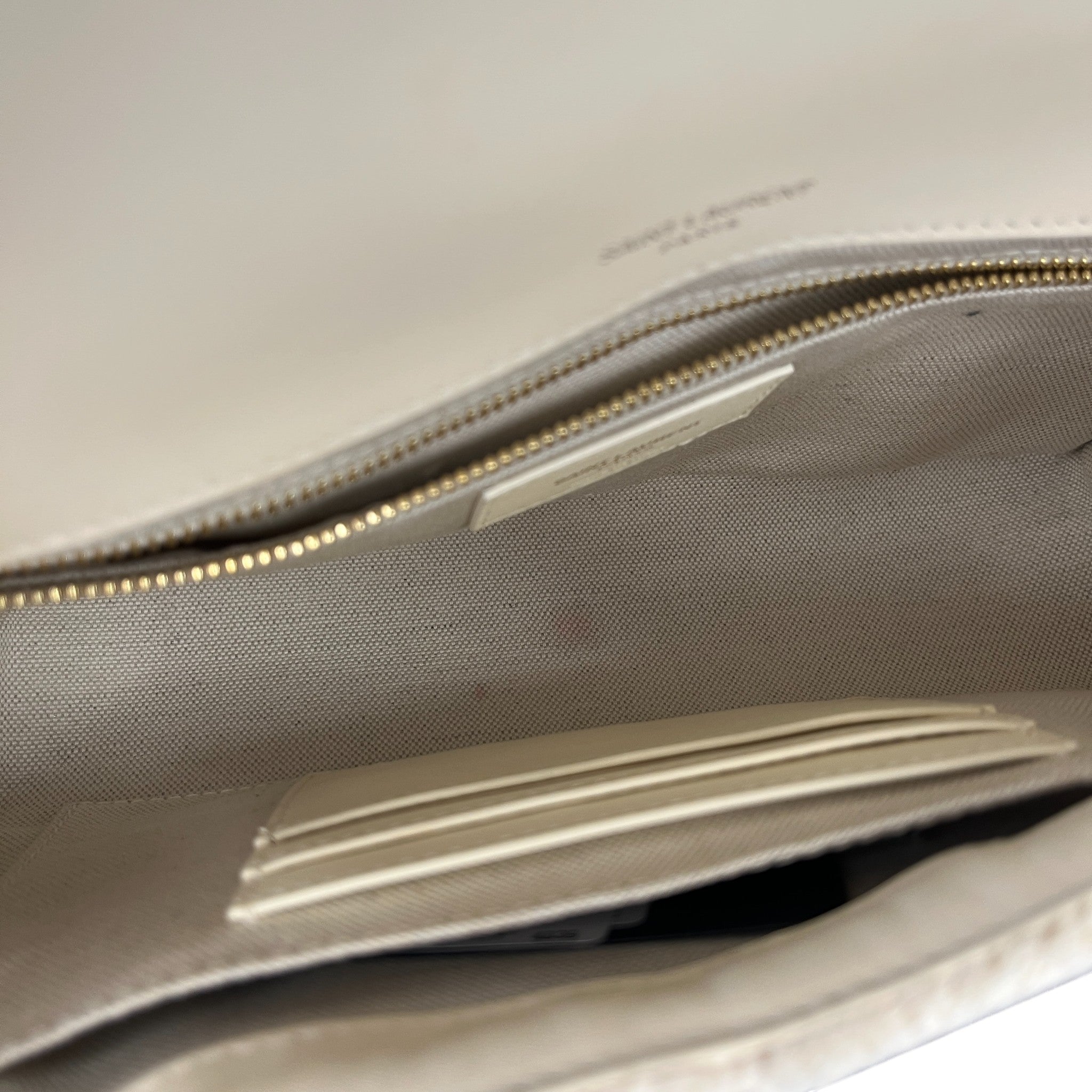 Women's Jamie Terry-Towelling Shoulder Bag Cream