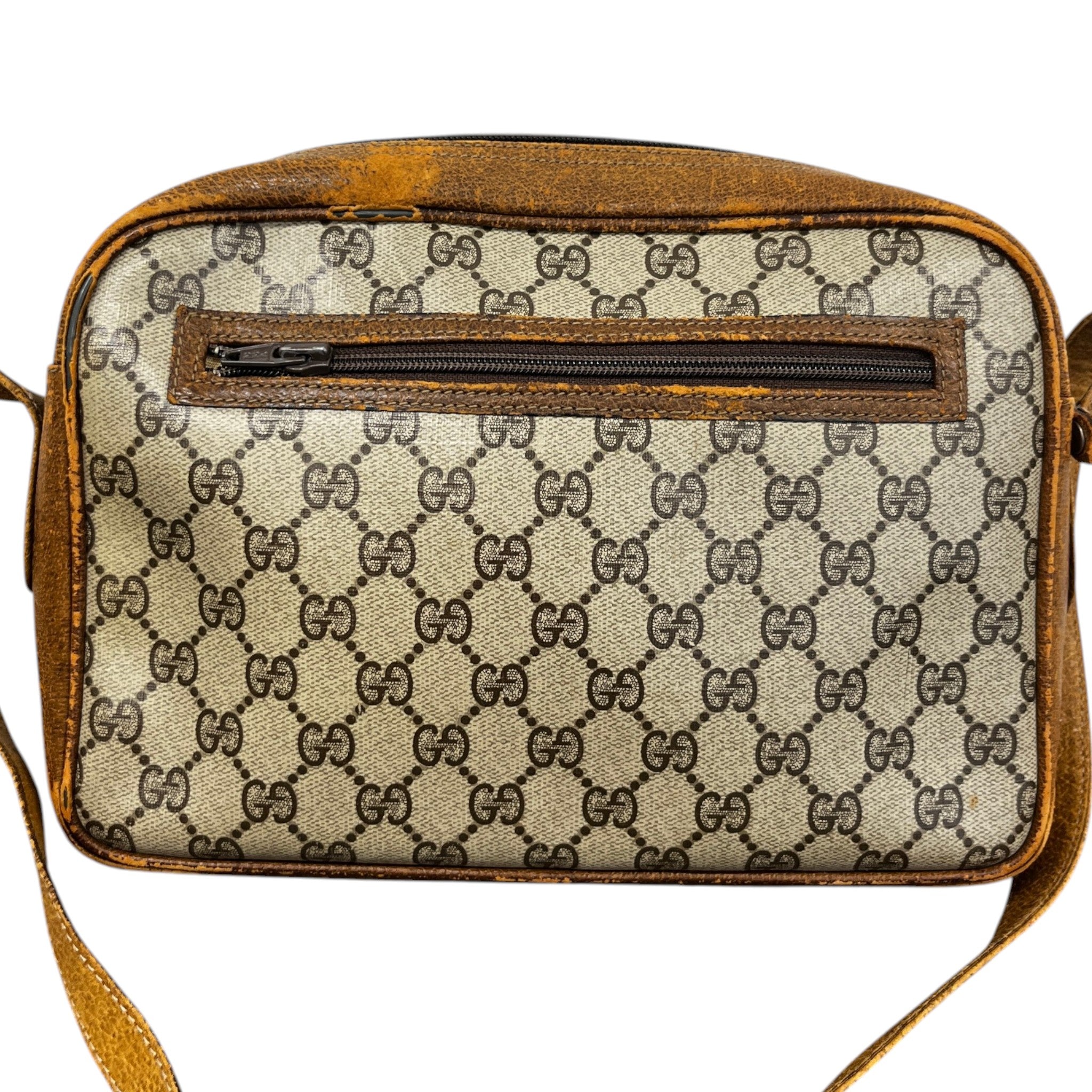 Women's Vintage Monogram Canvas Bag Beige