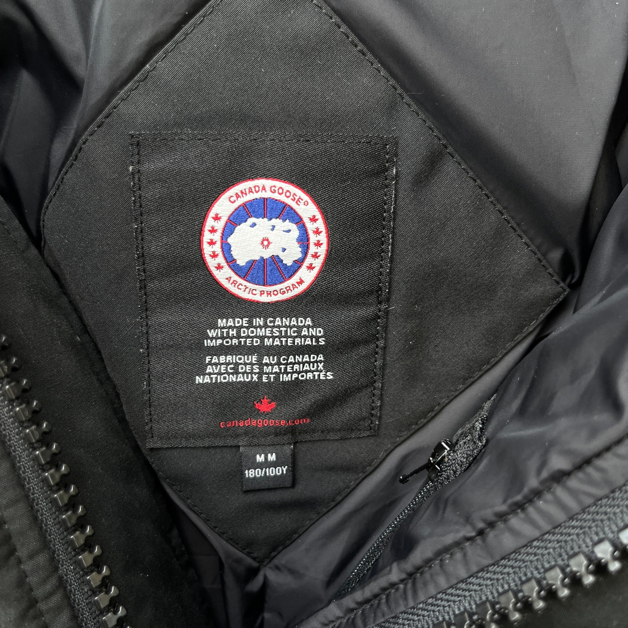 Men's Macmillan Parka Down Jacket Black Size M