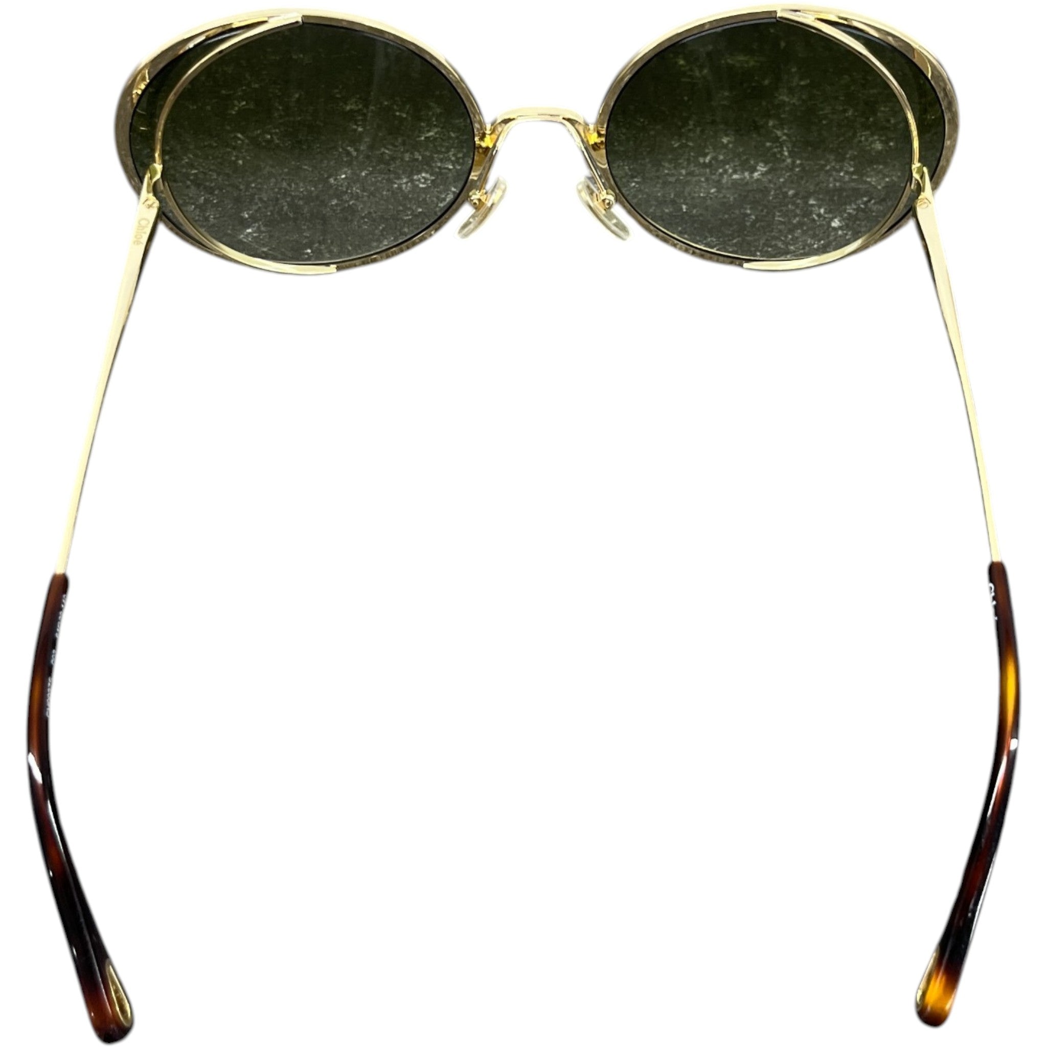 Women's Hannah Gold Tone Sunglasses Beige