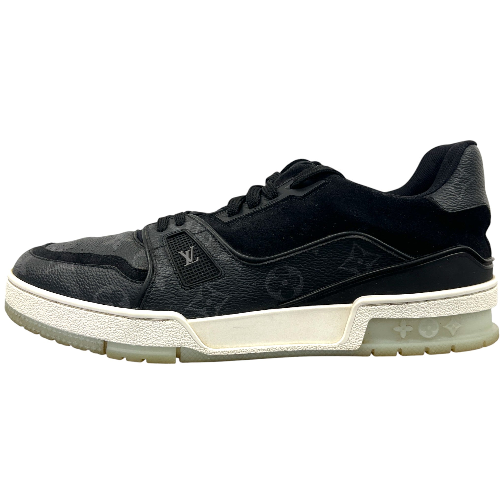 Men's Lv Trainer Low Trainers Black Size EU 40.5 / UK 6.5
