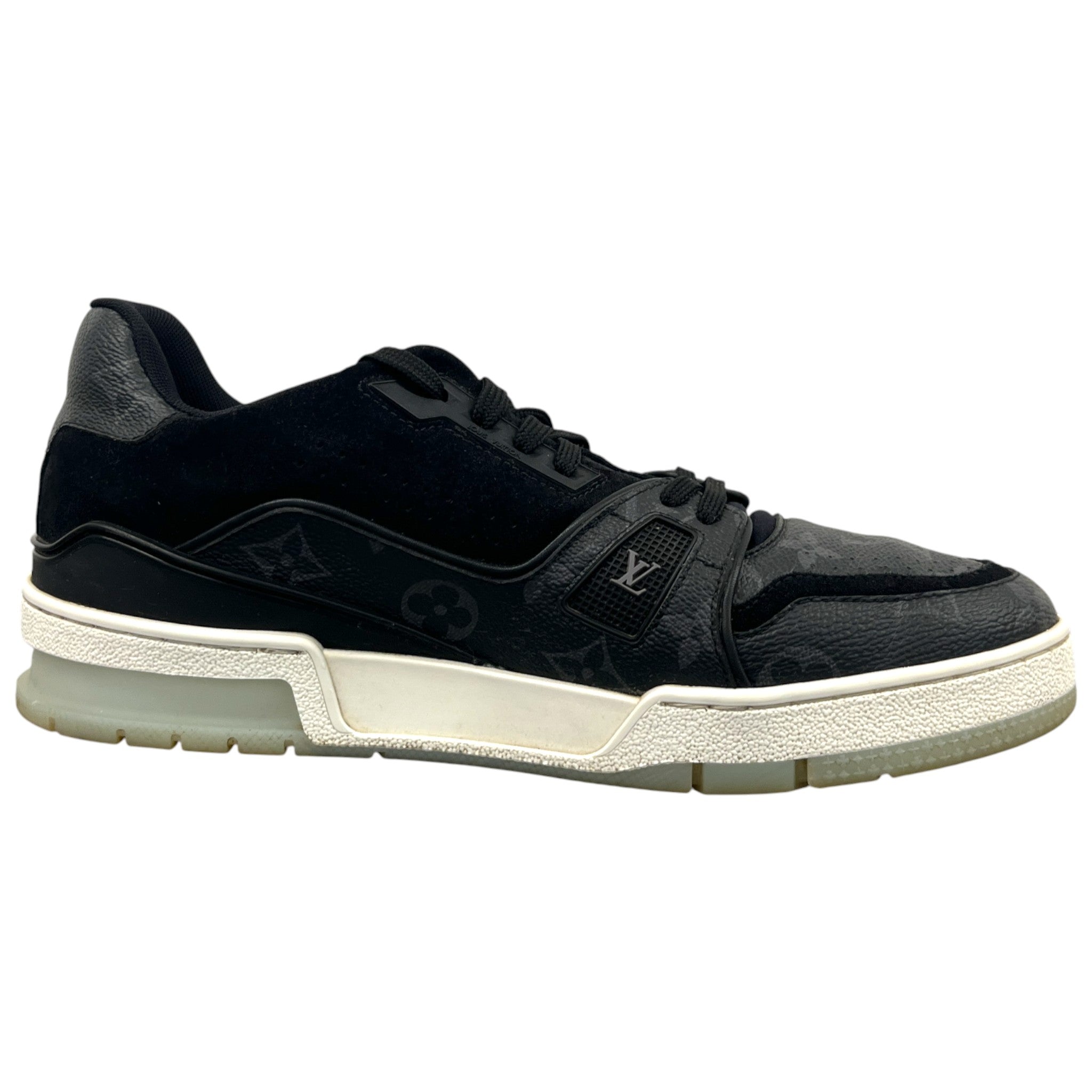Men's Lv Trainer Low Trainers Black Size EU 40.5 / UK 6.5