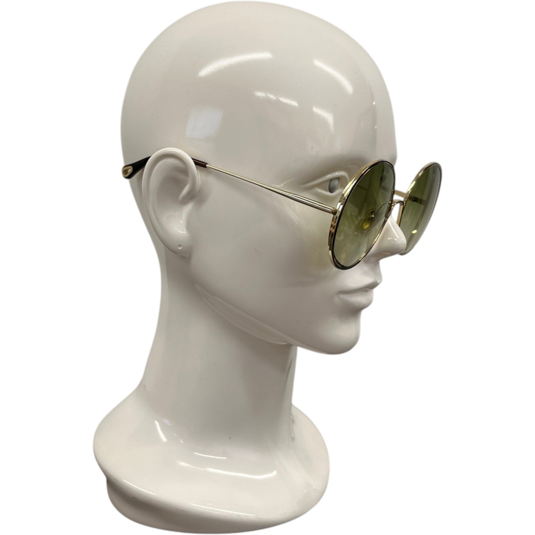 Women's Hannah Gold Tone Sunglasses Beige