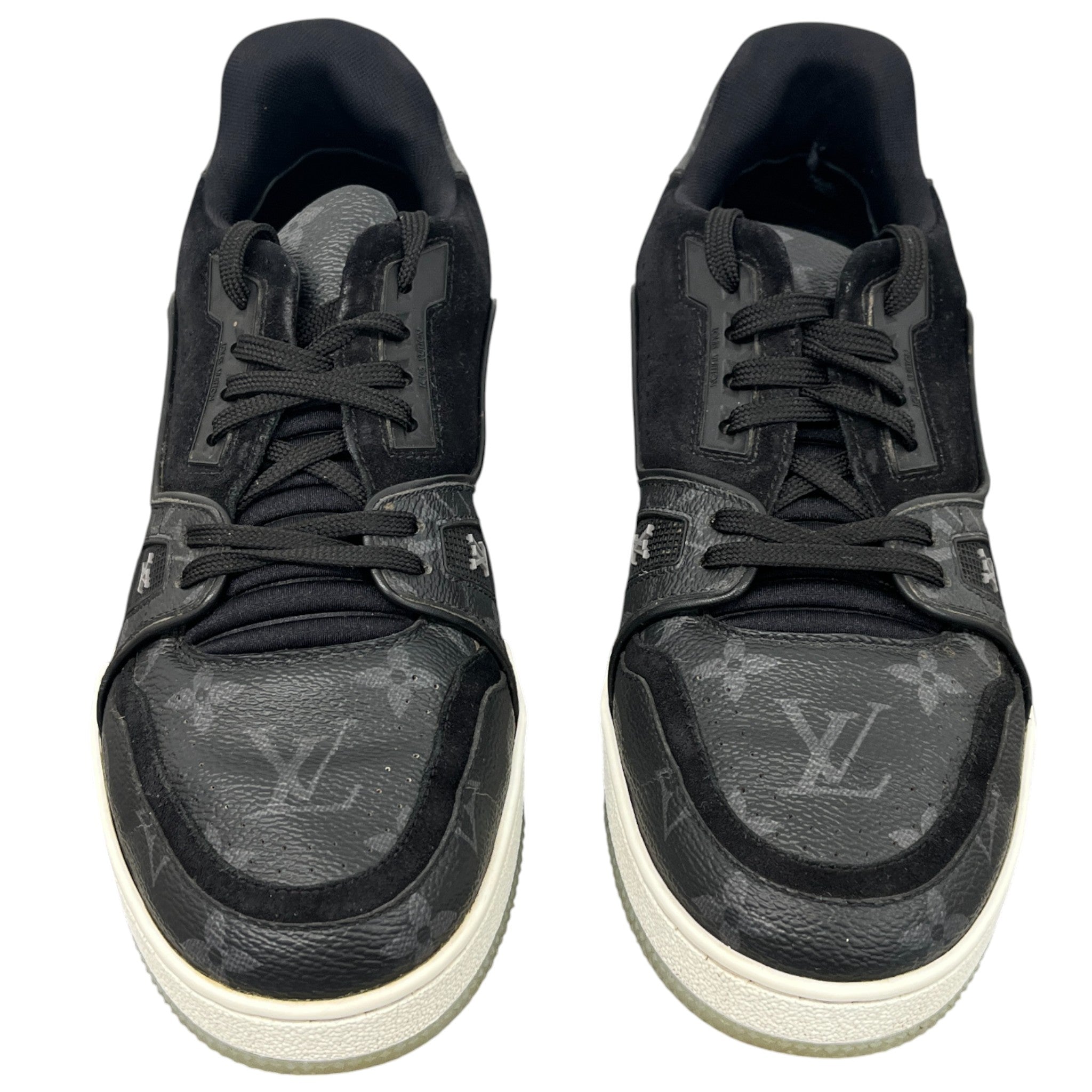 Men's Lv Trainer Low Trainers Black Size EU 40.5 / UK 6.5