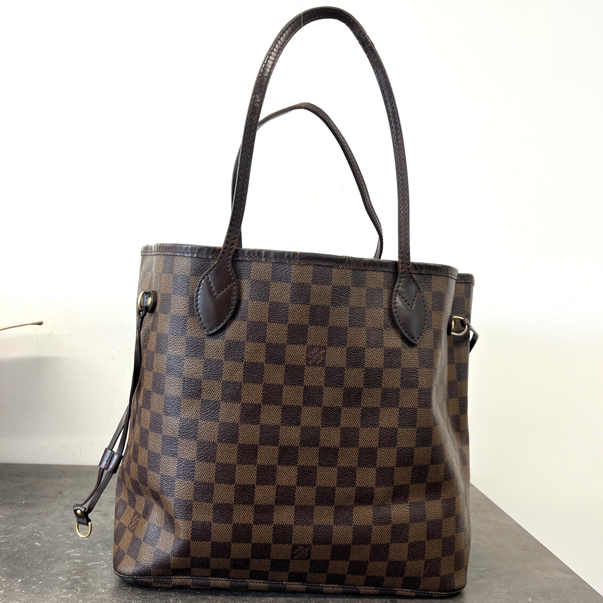 Women's Damier Ebene Neverfull Mm Tote Handbag Brown
