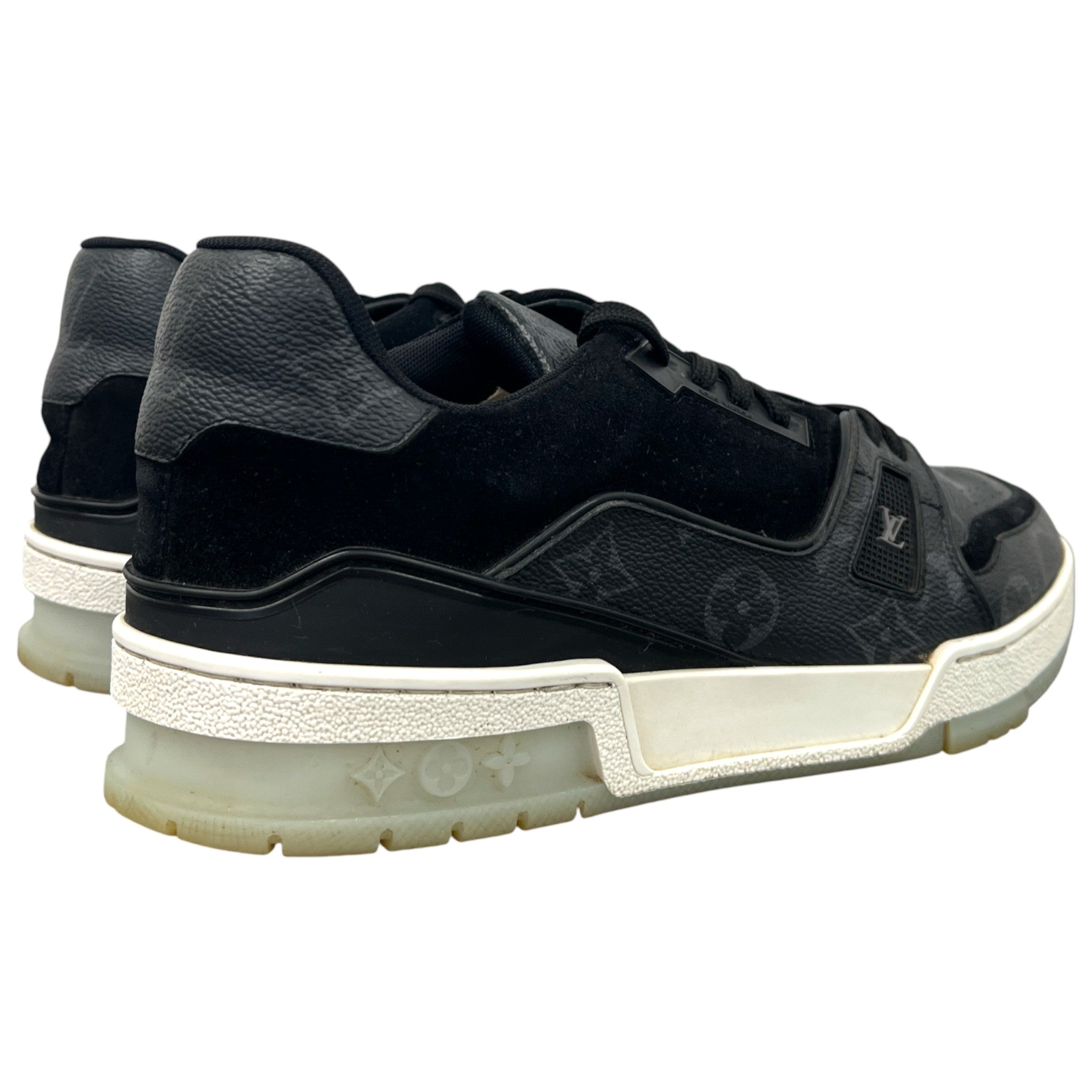 Men's Lv Trainer Low Trainers Black Size EU 40.5 / UK 6.5