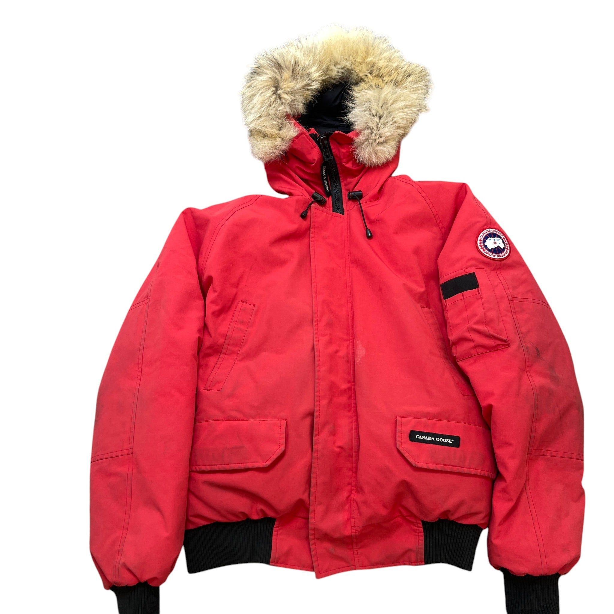 Men's Chilliwack Bomber Down Jacket Red Size L
