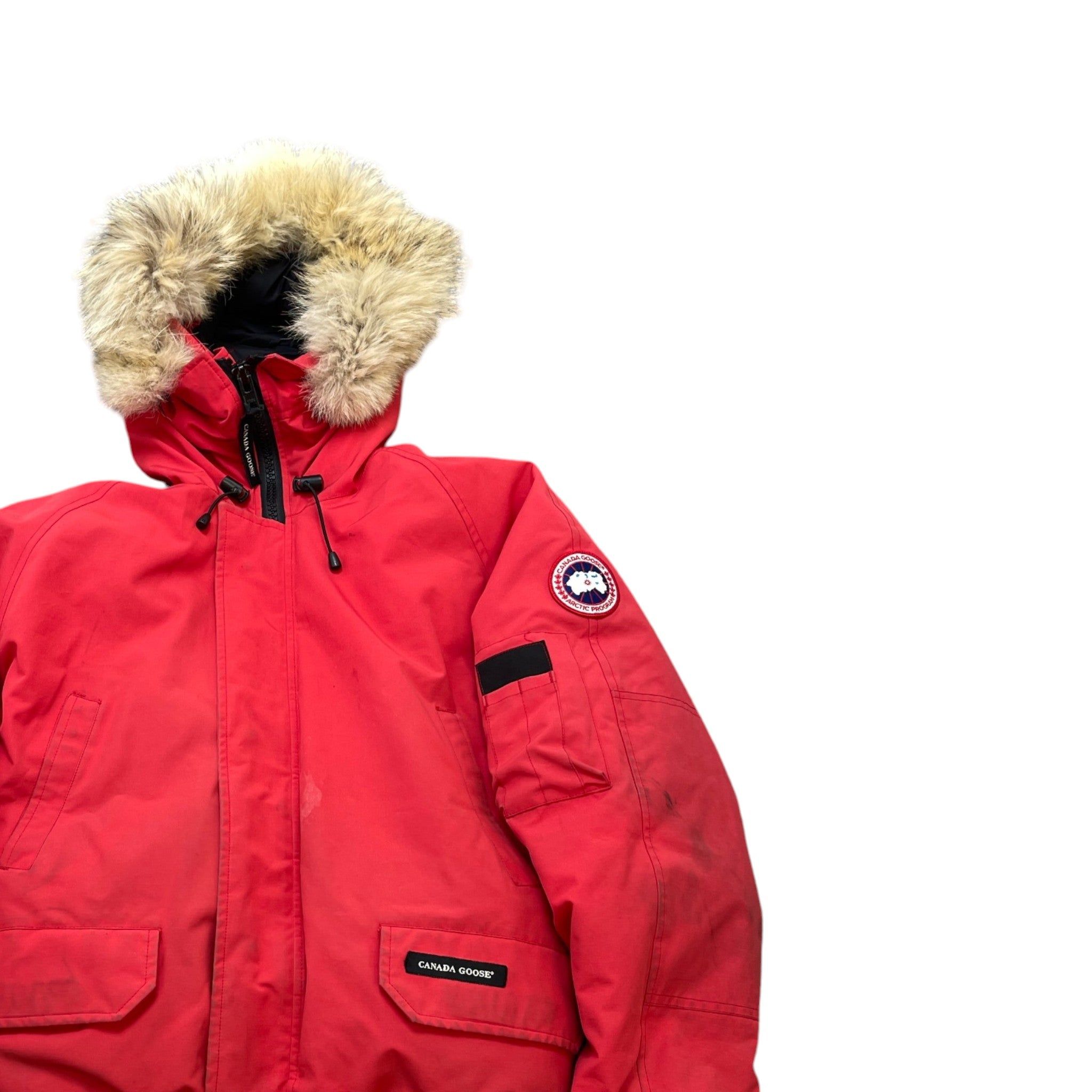Men's Chilliwack Bomber Down Jacket Red Size L