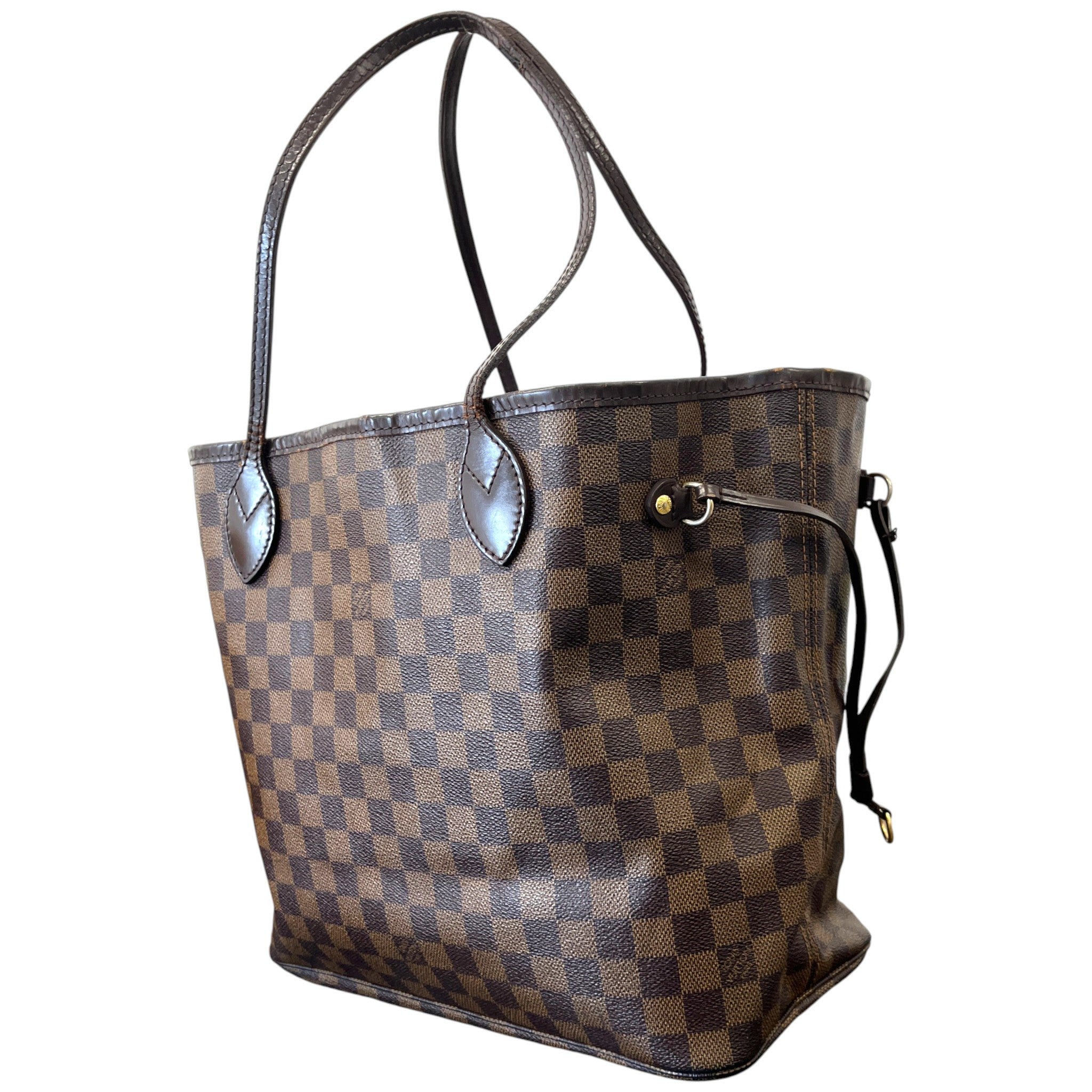 Women's Damier Ebene Neverfull Mm Tote Handbag Brown