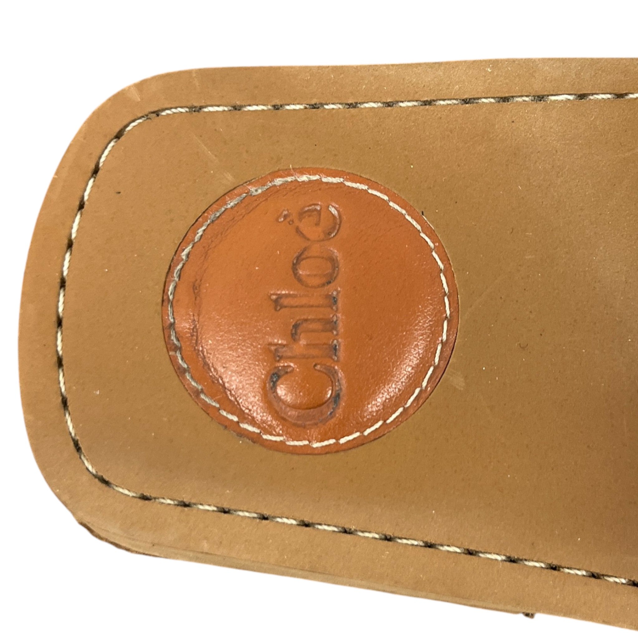 Women's Woody Logo Print Slides White Size EU 38 / UK 5