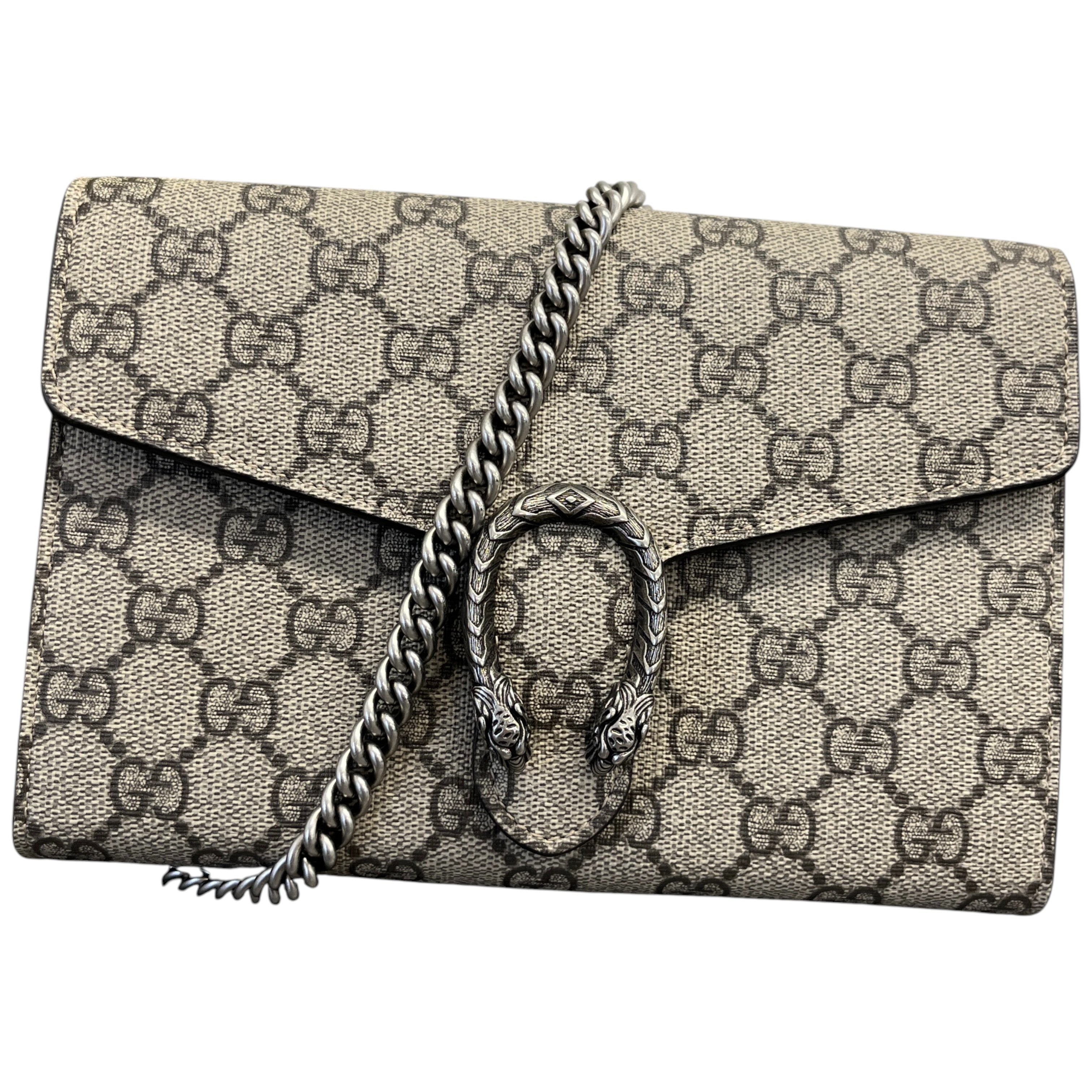 Women's Dionysus Wallet On Chain Bag Beige