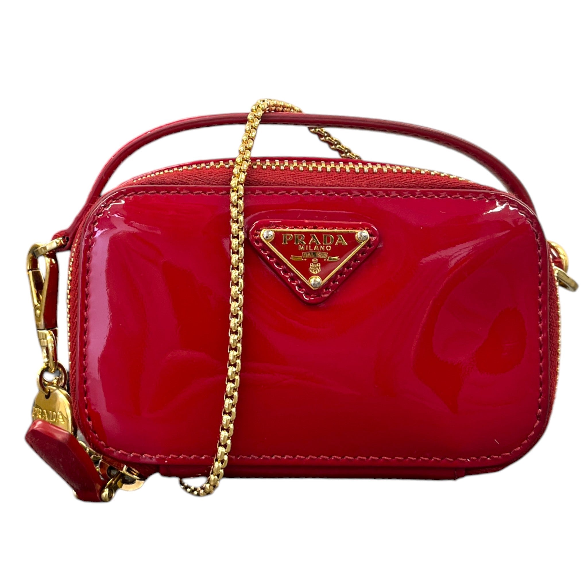 Women's Odette Patent Mini Bag Red